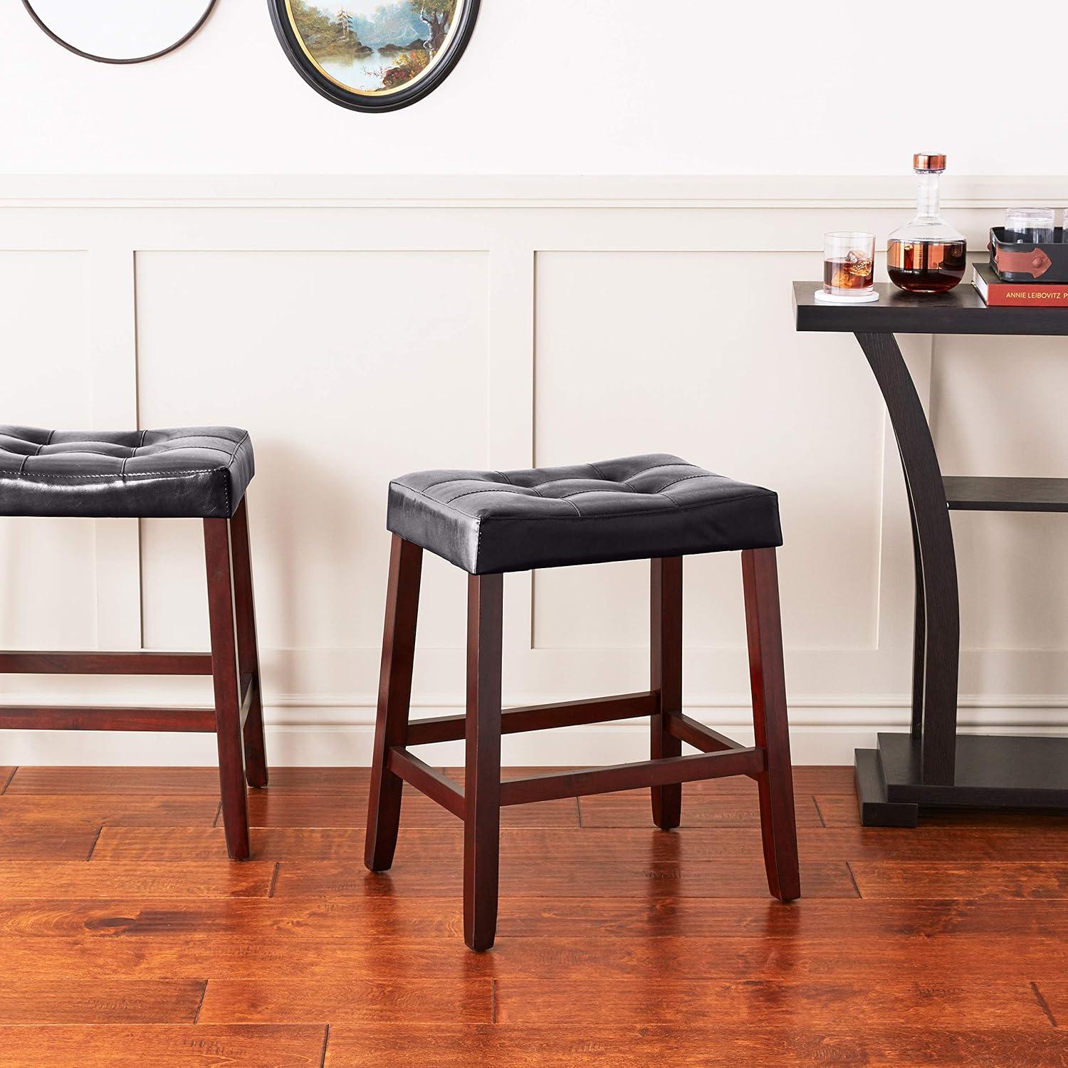 Kent 24" Saddle Stool (PAIR)