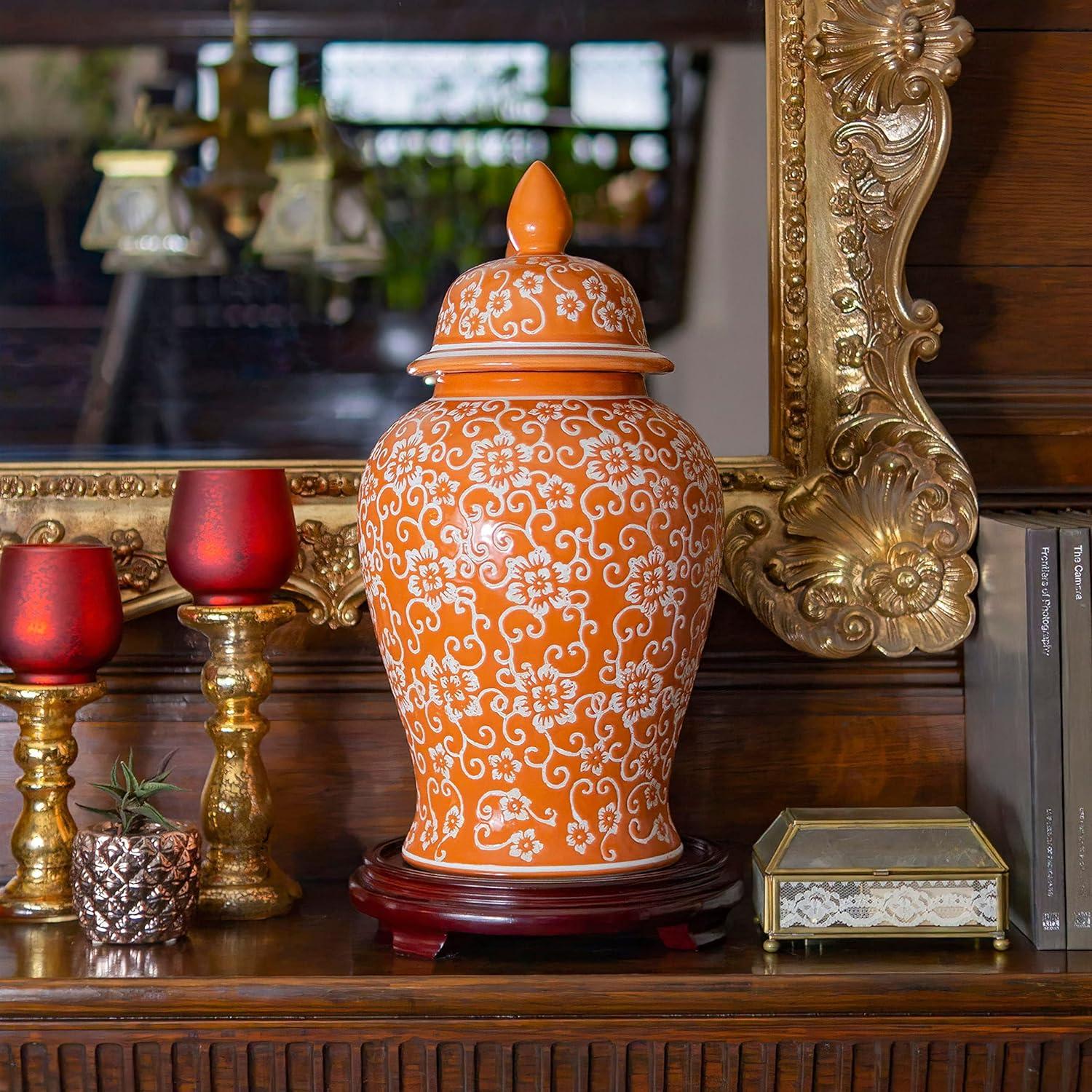 Willa Arlo™ Interiors Latoya Handmade Ceramic / Porcelain Ginger Jar