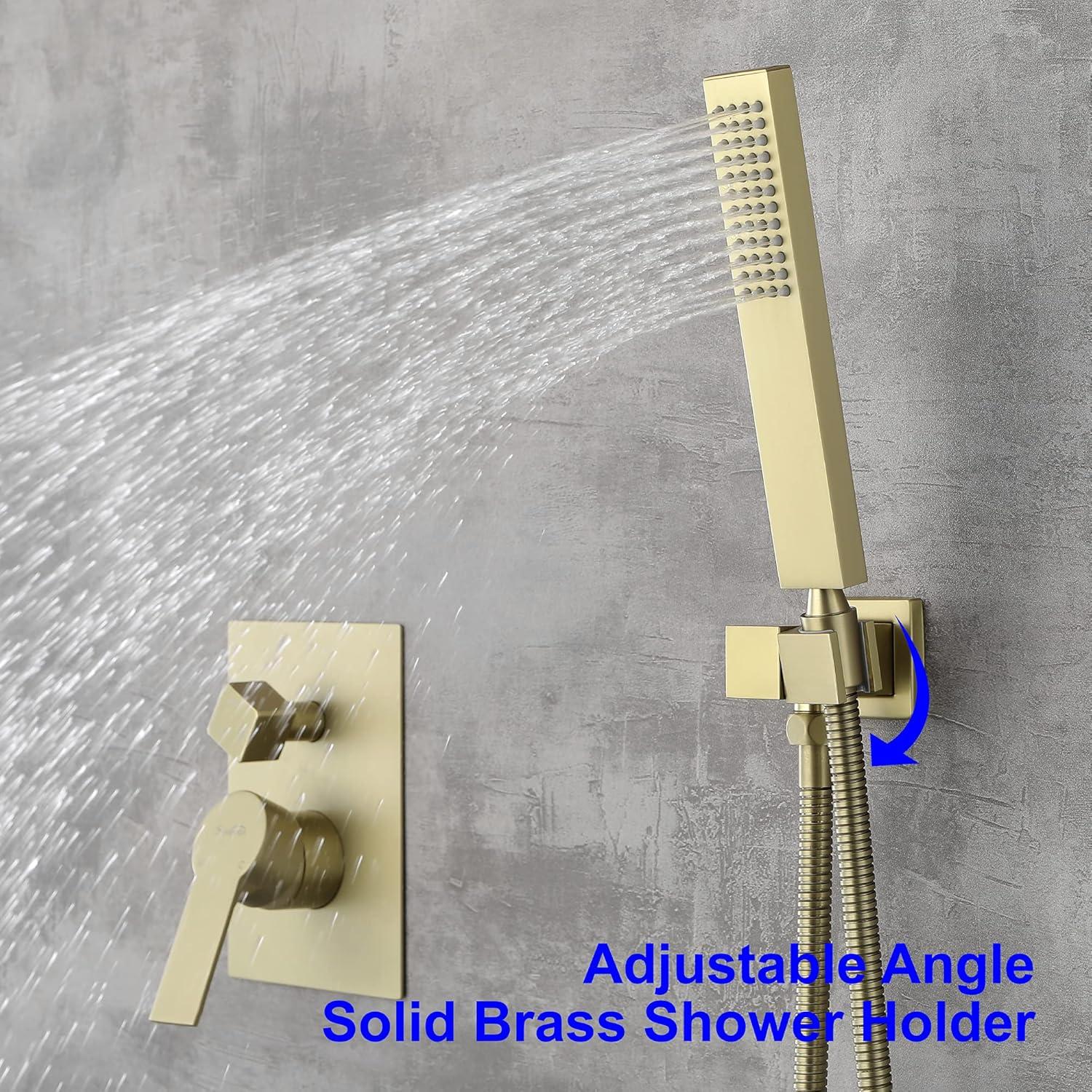 SHAMANDA All-In-One Kit with Rough in-Valve 88003BG