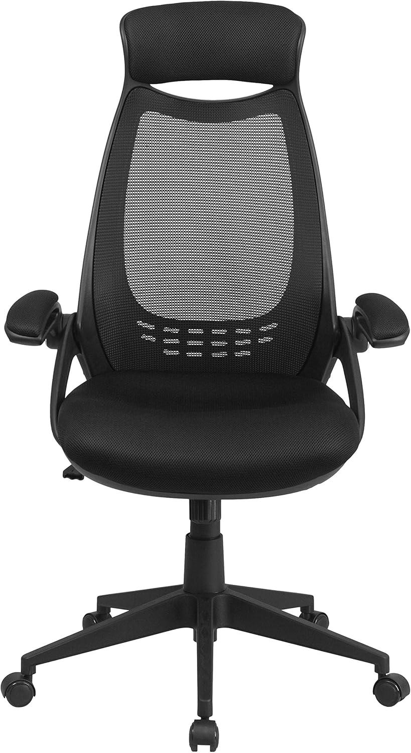 High Back Black Mesh Ergonomic Executive Swivel Chair