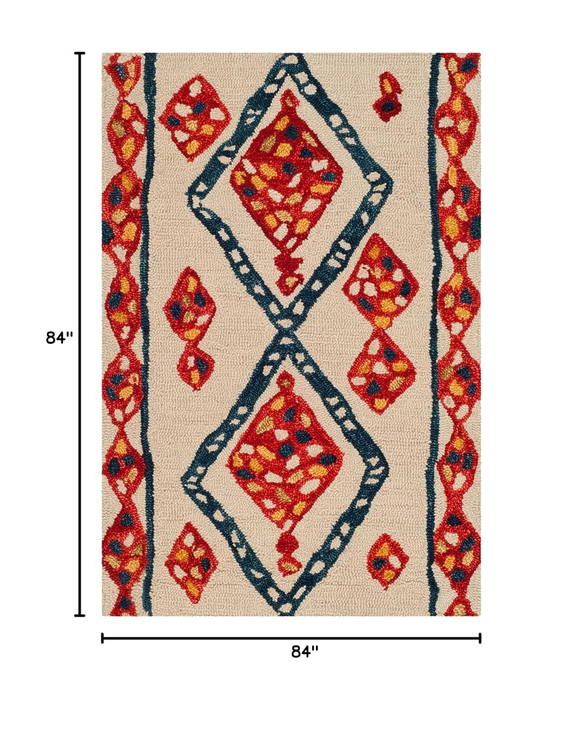Aspen APN702 Hand Tufted Area Rug - Green/Ivory - 7'x7' - Safavieh.