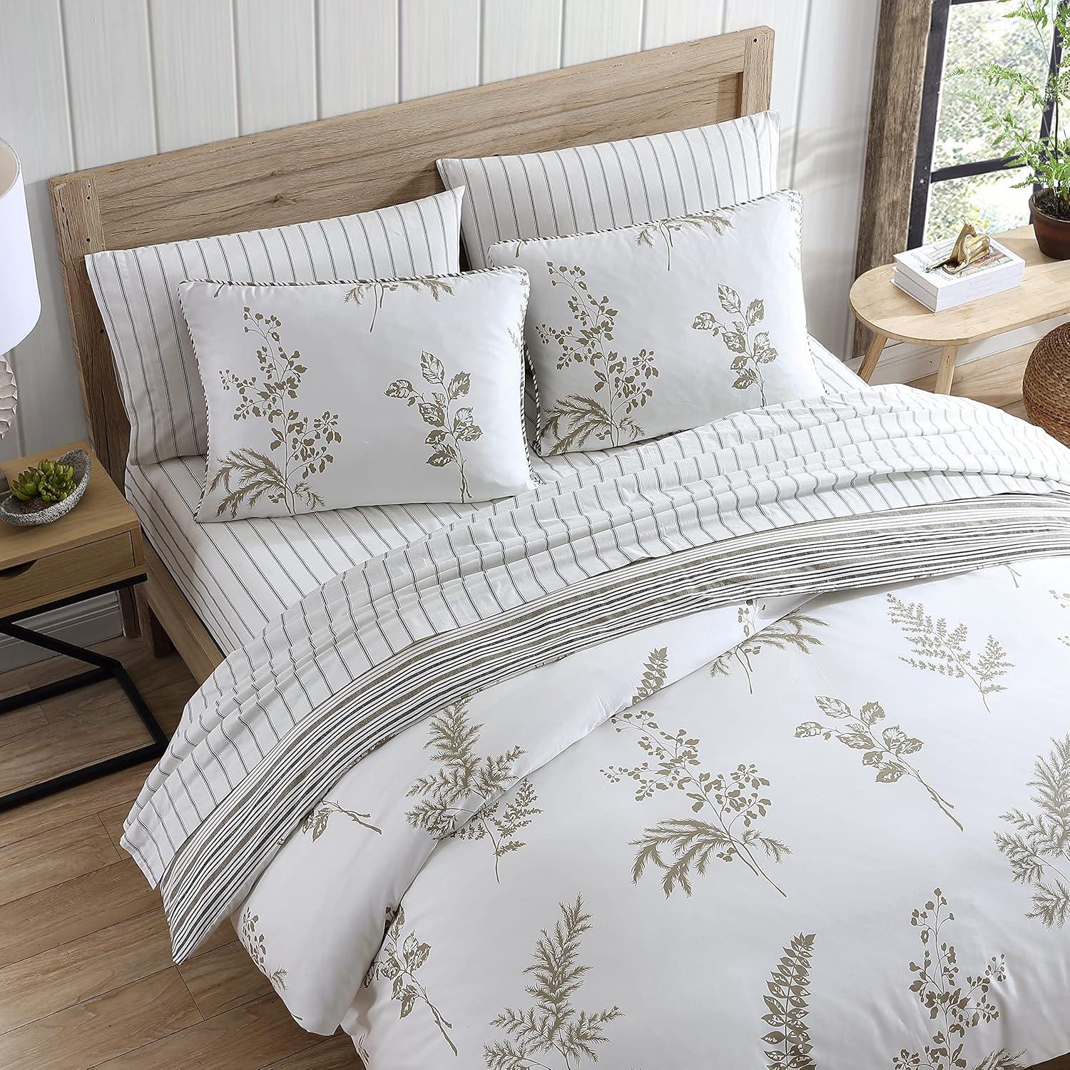Stone Cottage Bedding Stone Cottage Willow Cotton Reversible 3 Piece Comforter Set