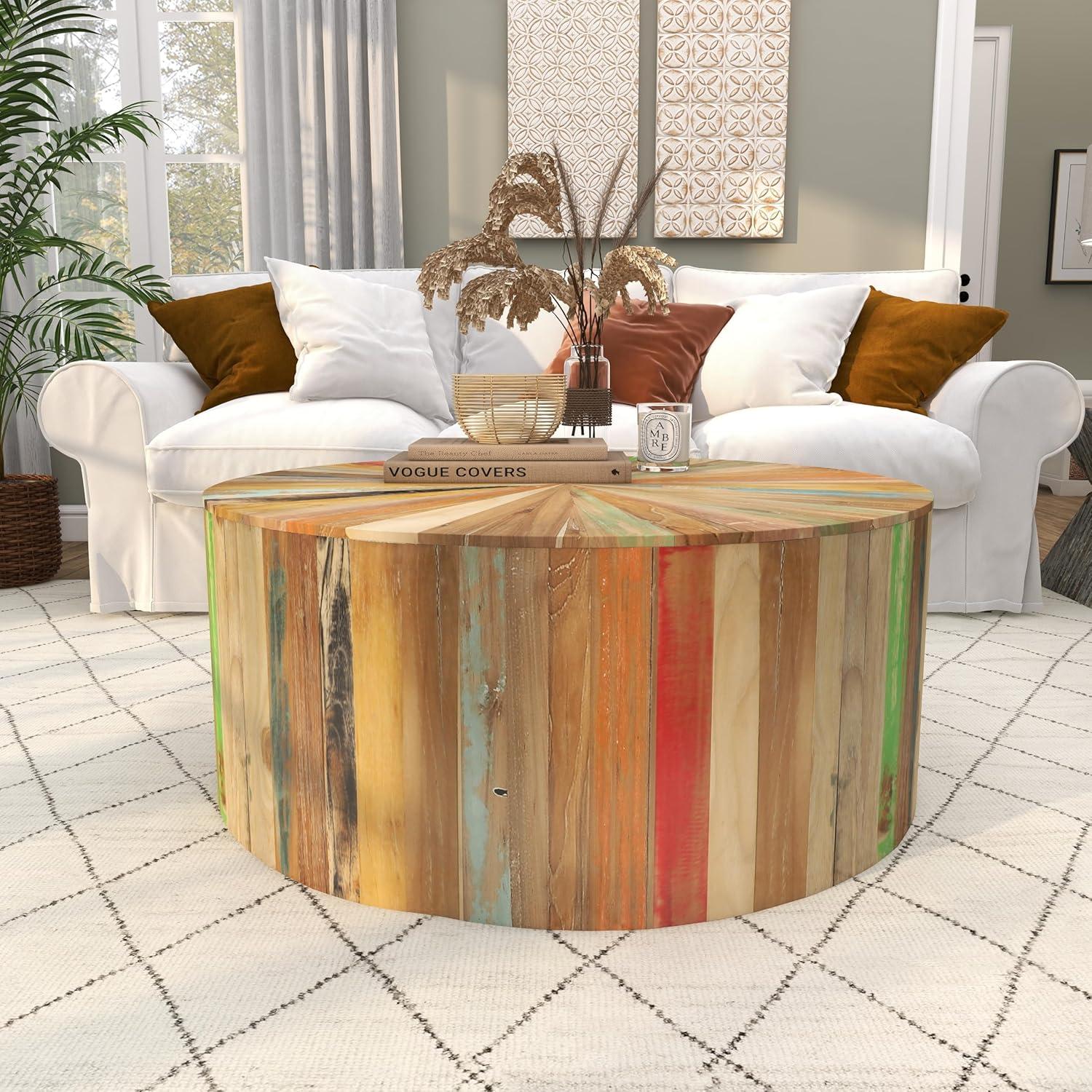Dakota Fields Solid Wood Coffee Table