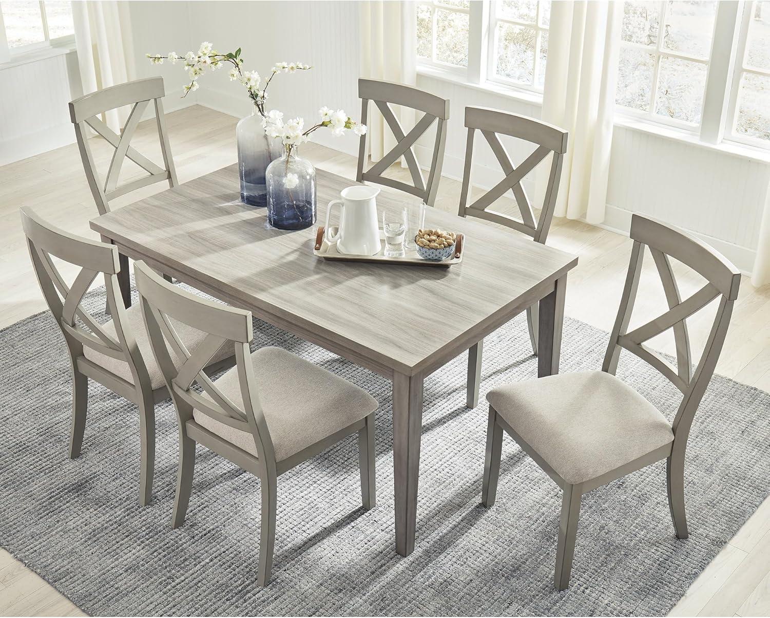 Signature Design by Ashley Casual Parellen Dining Table, Gray