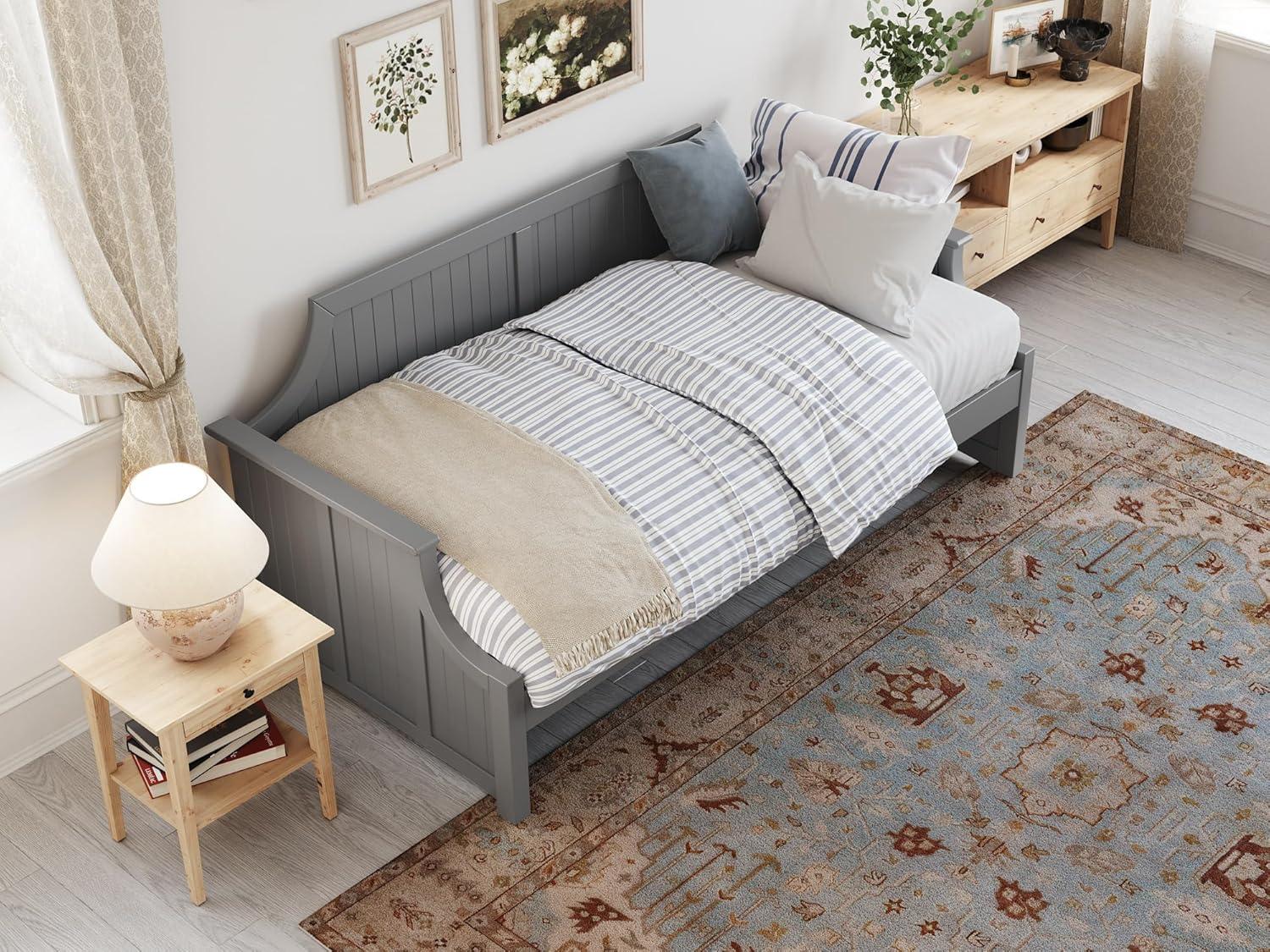AFI Cambridge Twin Wood Daybed in Grey
