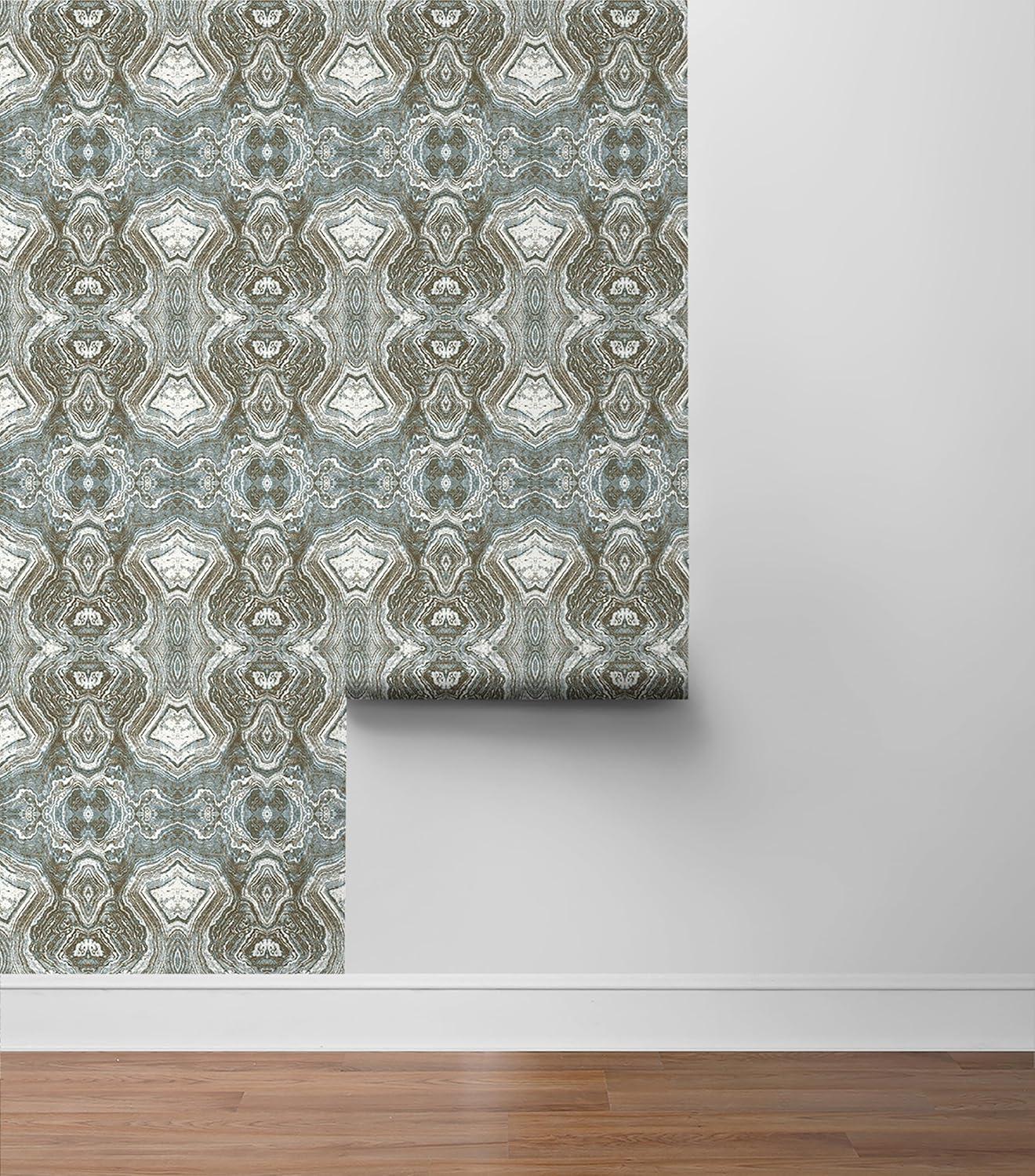 Mineral Springs Patina Abstract Vinyl Peel and Stick Wallpaper Roll ( Covers 30.75 sq. ft. )