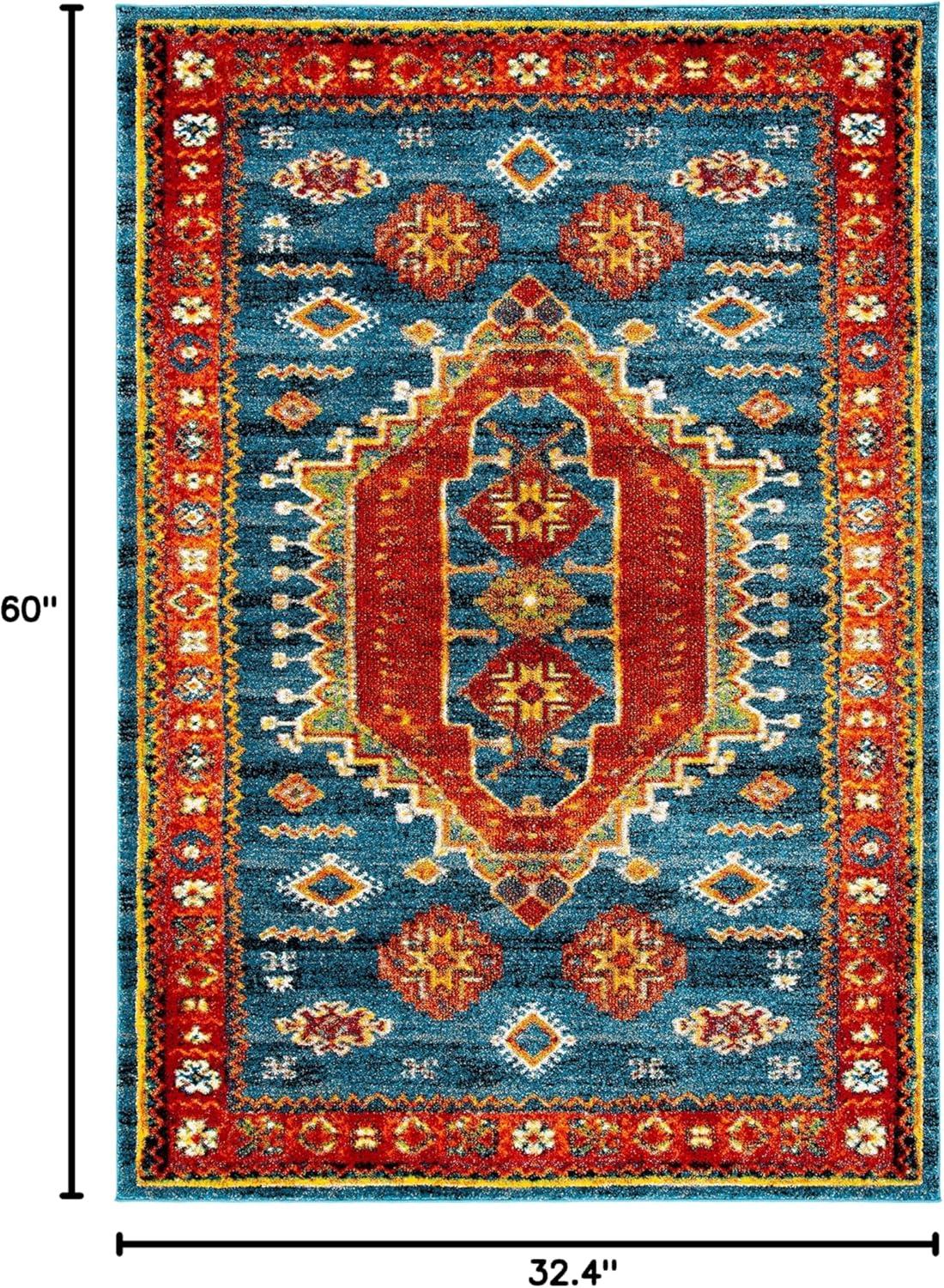 Vintage Hamadan VTH253 Power Loomed Area Rug  - Safavieh