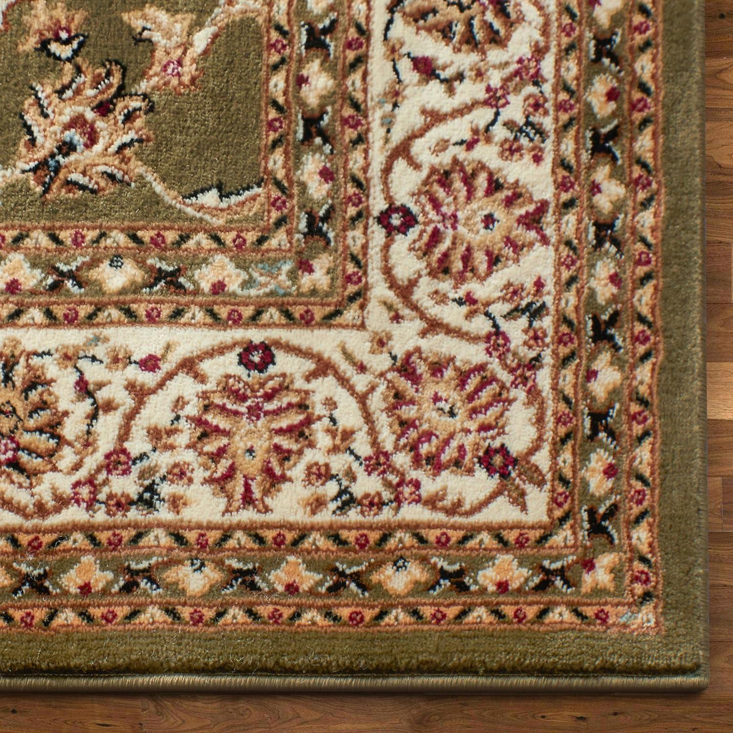 Noble Sarouk Persian Floral Oriental Formal Traditional Area Rug