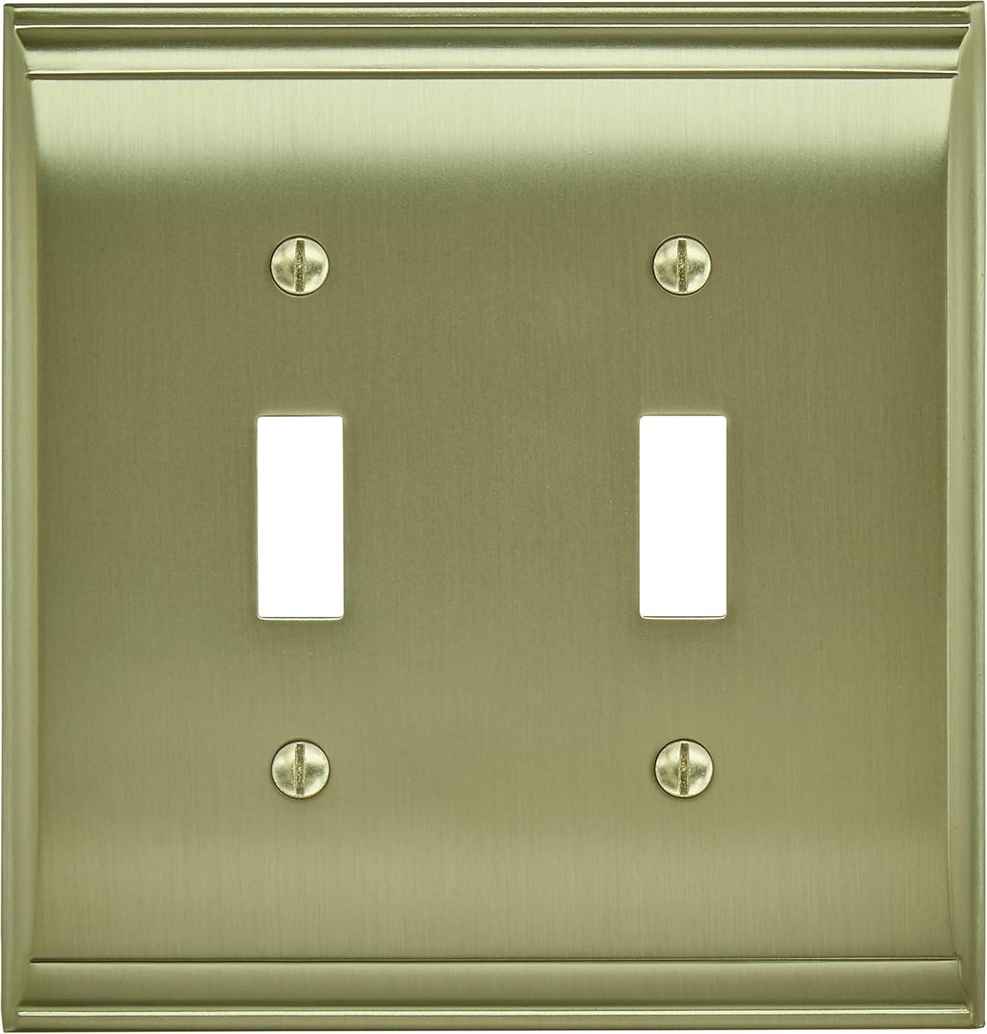 Candler 2-Gang Toggle Light Switch Wall Plate