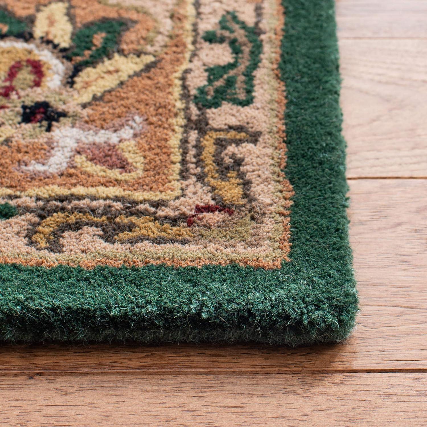 Heritage HG628 Handmade Accent Rug - 2'x3' - Red/Black - Safavieh