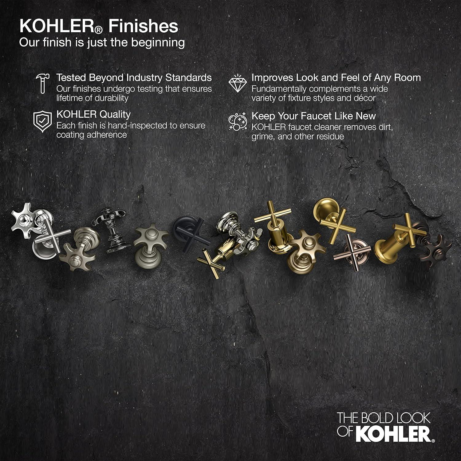 Kohler Devonshire Centerset Bathroom Sink Faucet, 1.2 gpm