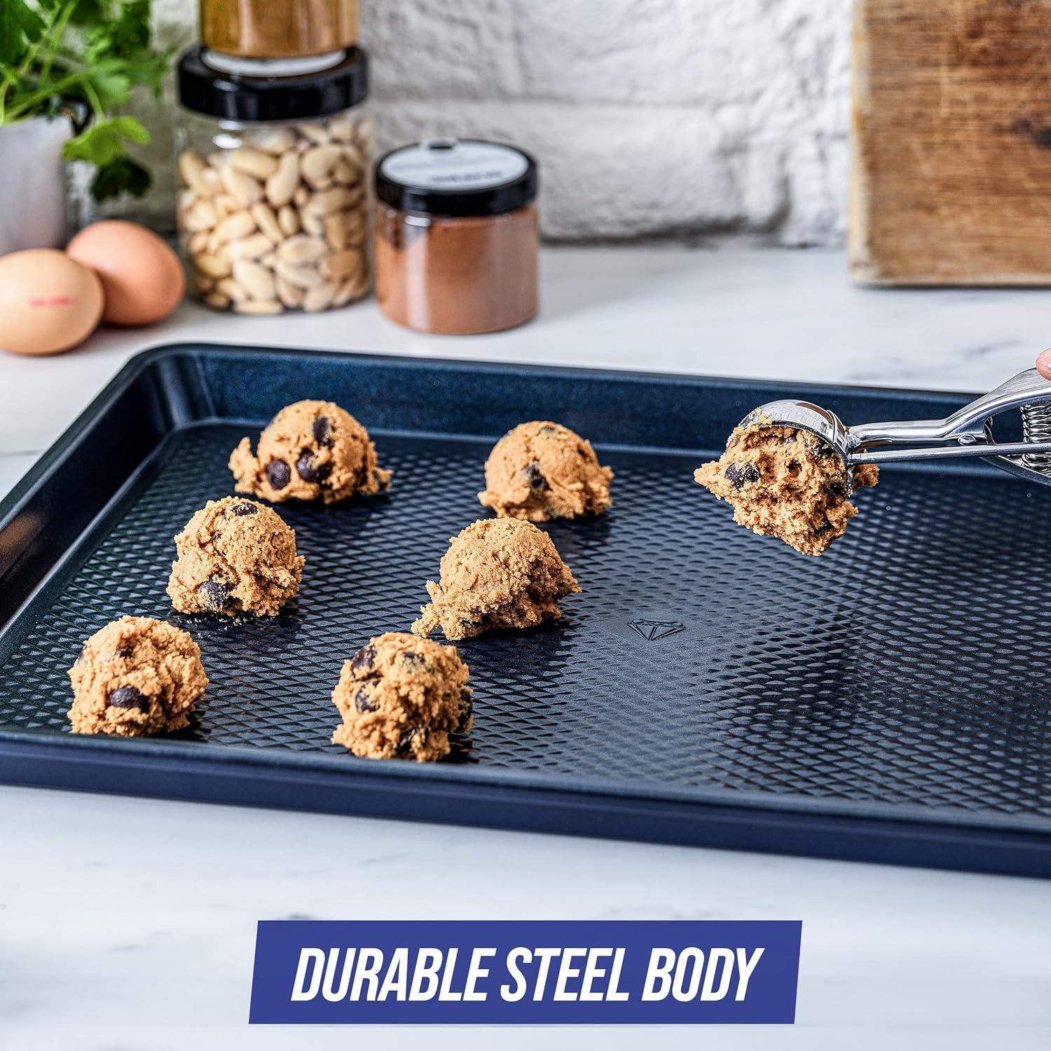 Blue Diamond Nonstick 13" x 18" Aluminum Cookie Sheet