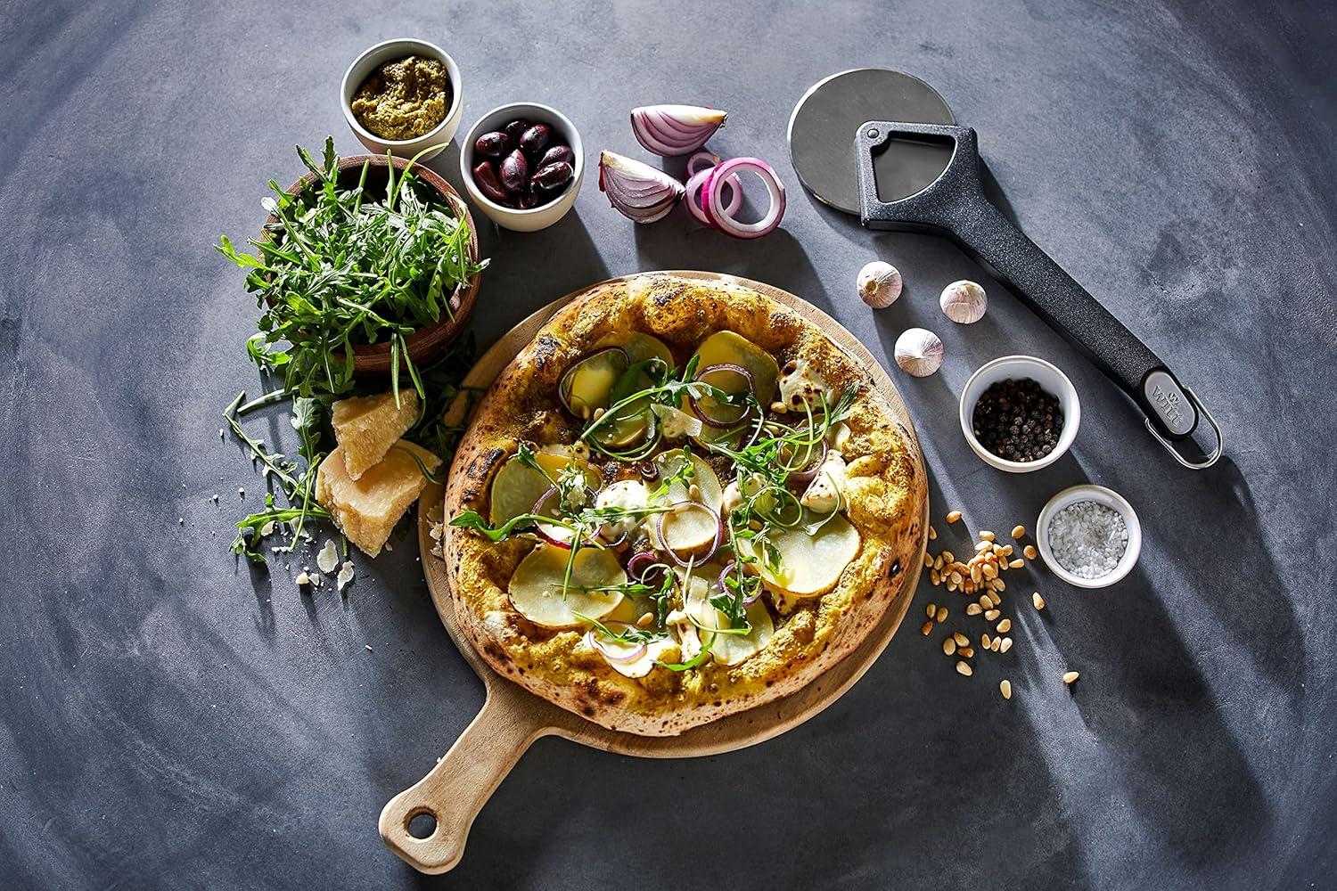 Witt Witt Pizza Cutter - Sharp Stainless Steel & Polypropylene Blade, Easy to Clean for Perfect Slices