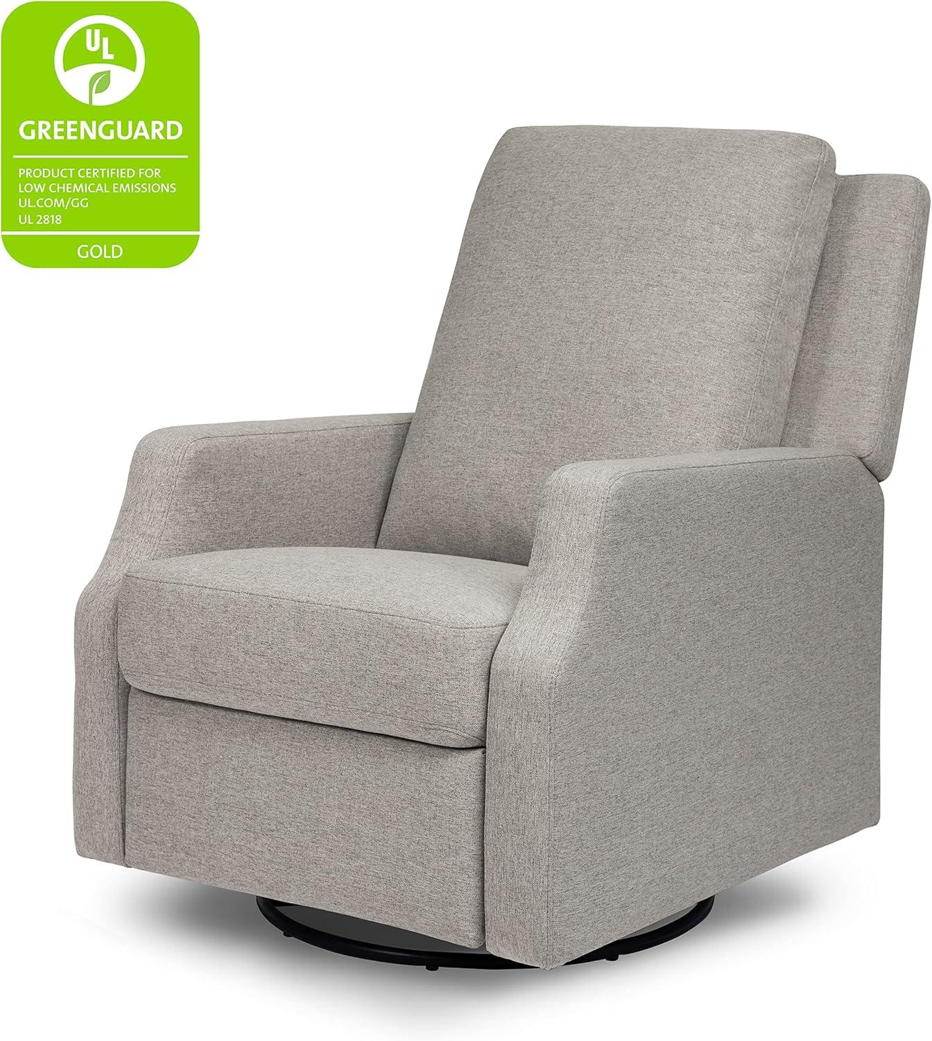 Crewe Upholstered Swivel Reclining Glider