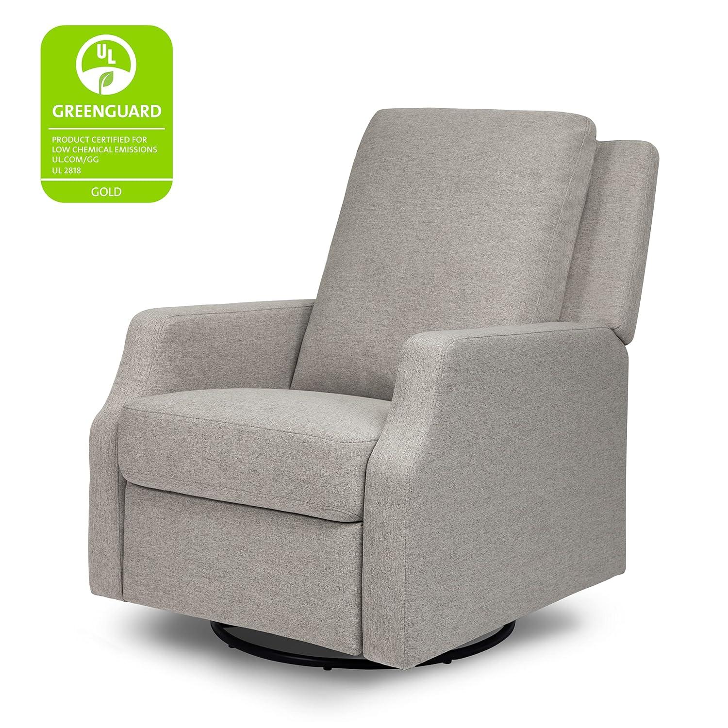 Crewe Upholstered Swivel Reclining Glider