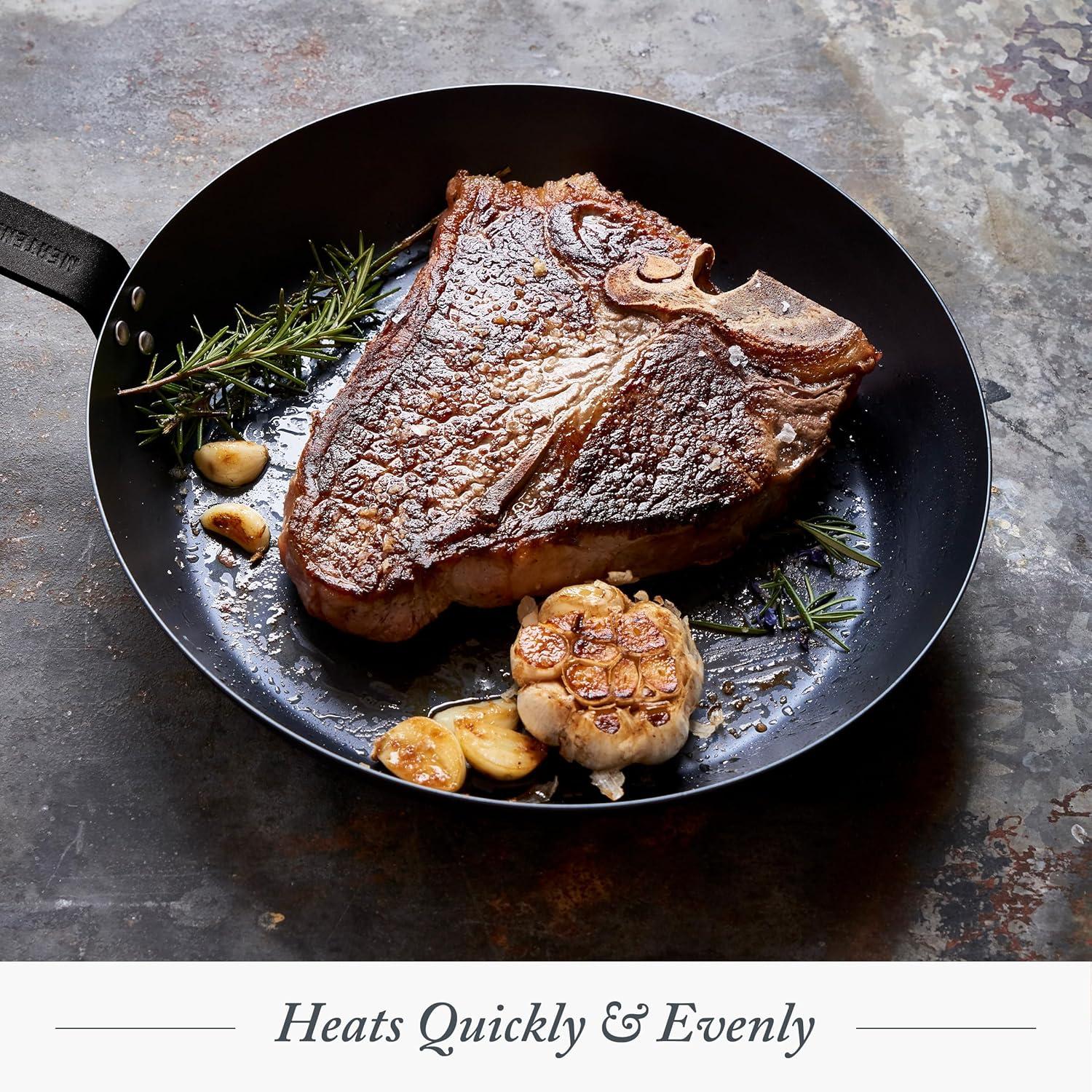 Merten and Storck Merten & Storck Pre-Seasoned Carbon Steel