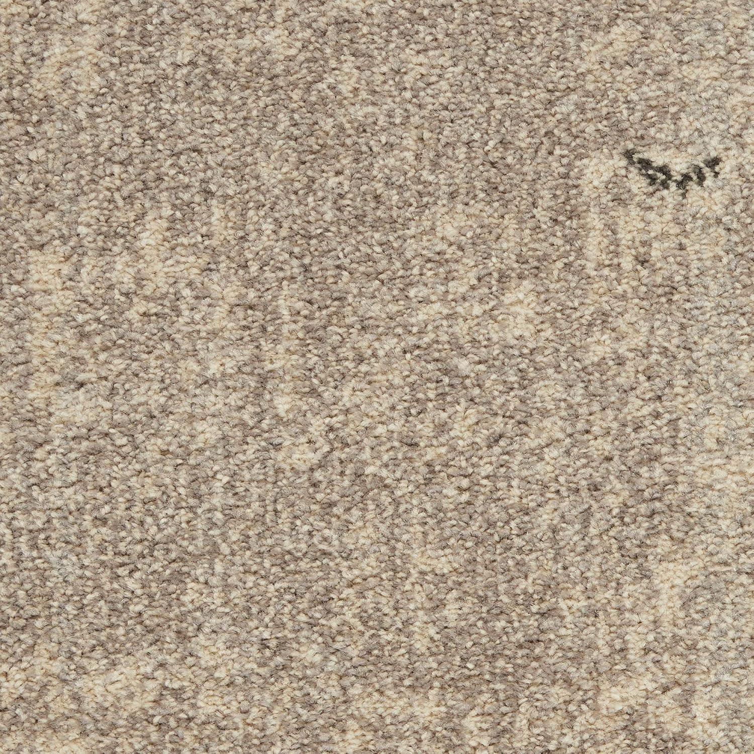Nourison Celestial CES02 Indoor only Area Rug - Ivory/Grey 10' x 14'