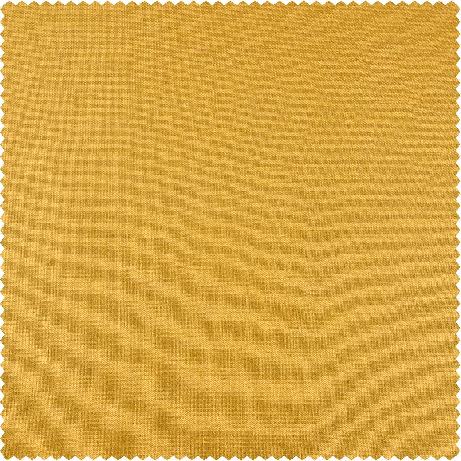 Ochre Cotton Tie-Up Window Shade 46 x 63