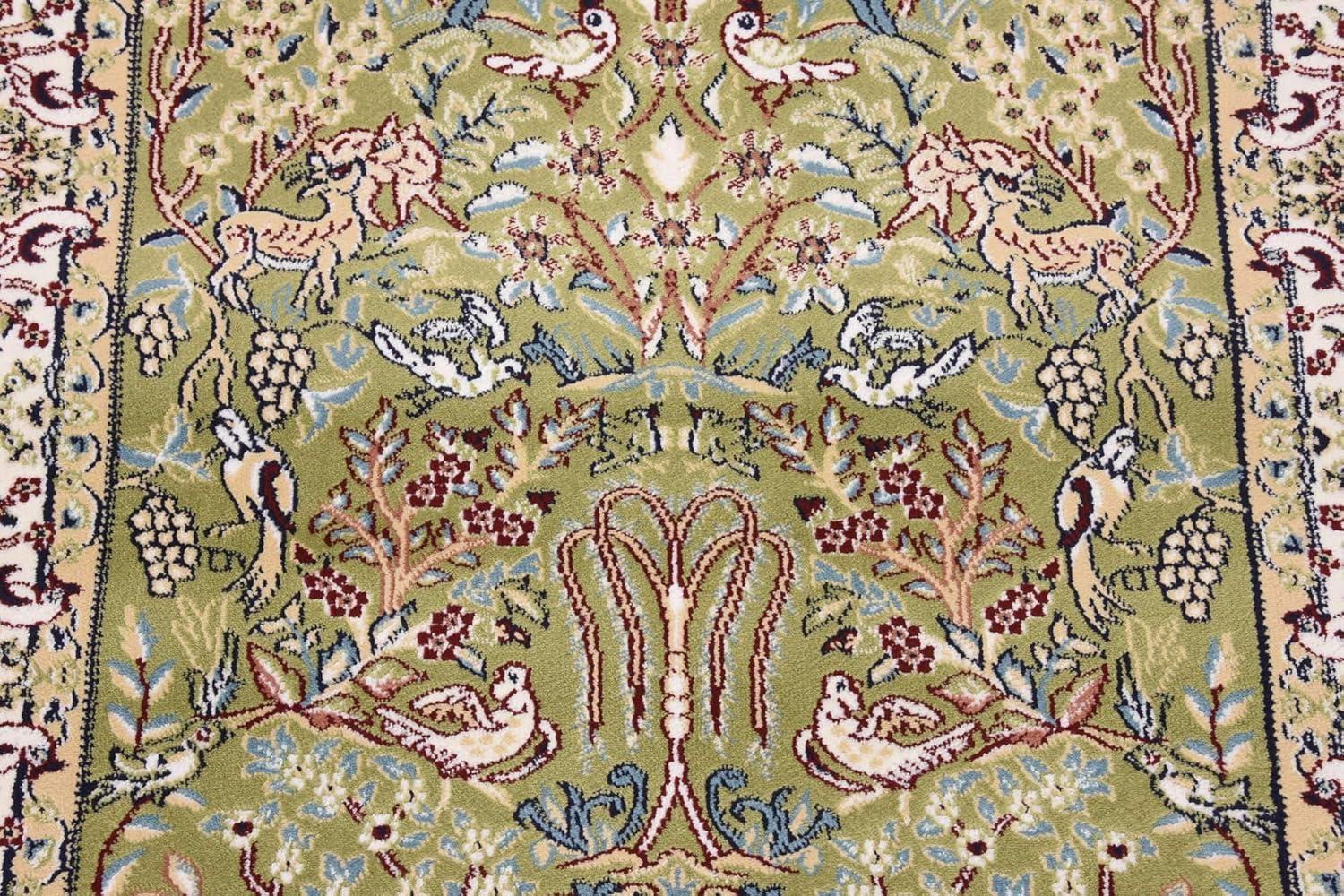 Narenj Bristol Green 3' 0 x 13' 0 Runner Rug