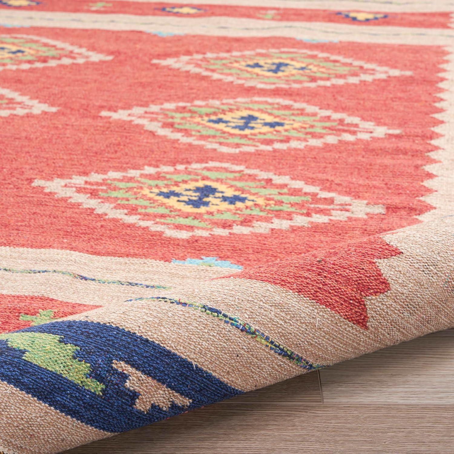 Nourison Baja Boho Geometric Southwestern Flatwoven Indoor Rug
