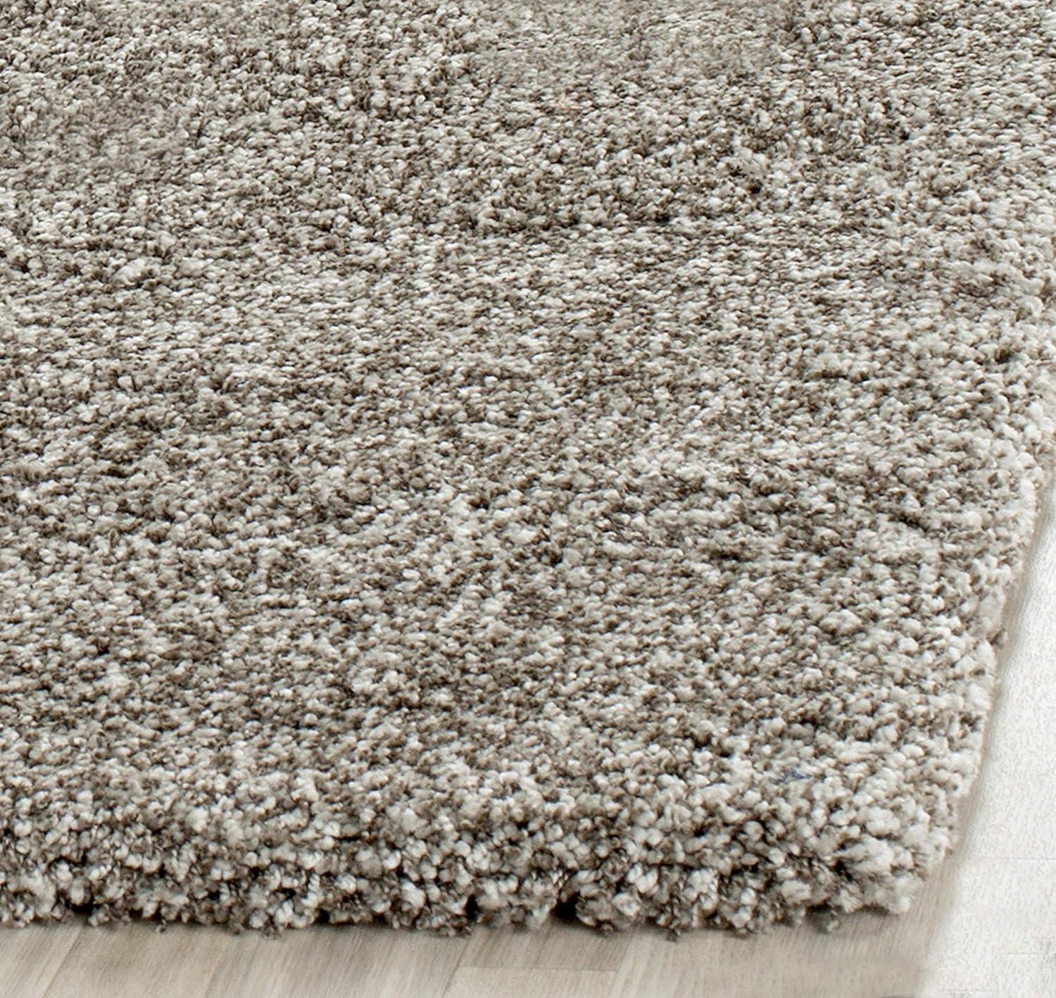 Shag SG180 Power Loomed Accent Rug - Grey - 2'x4' - Safavieh.