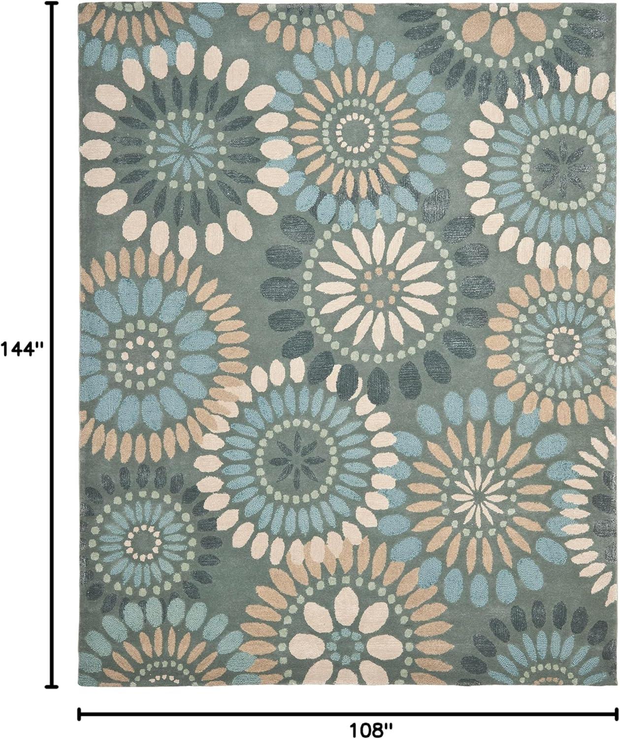 Arber Jardin Hand Tufted Wool Floral Rug