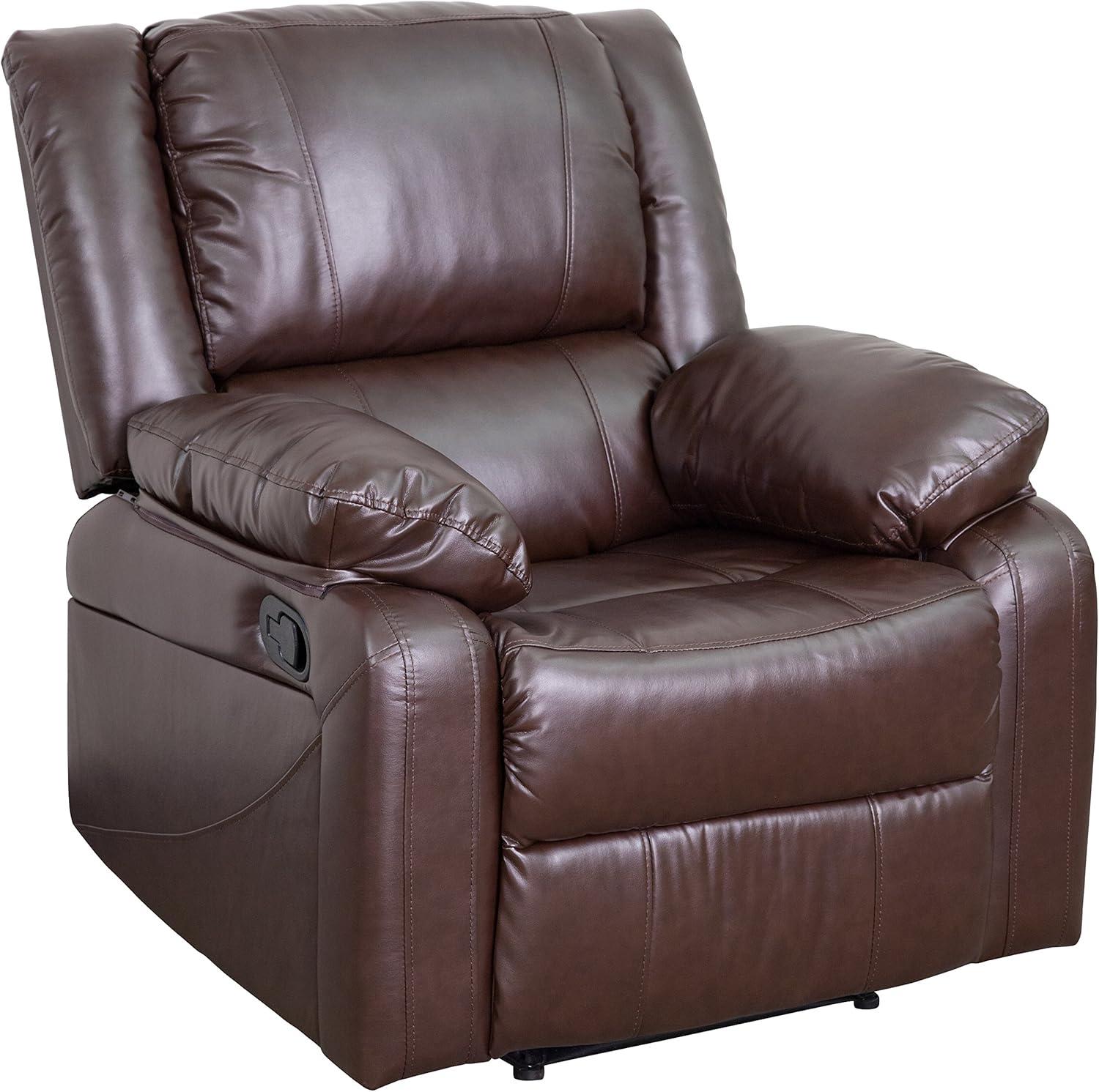 Flash Furniture Harmony Series Brown LeatherSoft Recliner