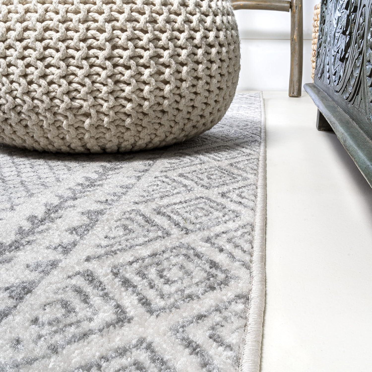 Athens Modern Geometric Boho Area Rug - JONATHAN Y