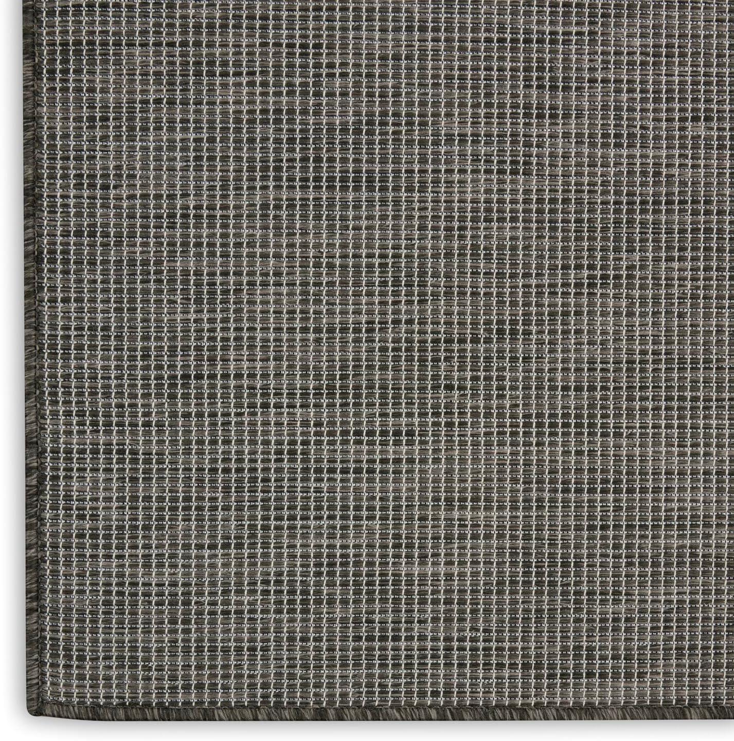 Nourison Positano POS01 Indoor/outdoor Area Rug - Charcoal 7' x 10'