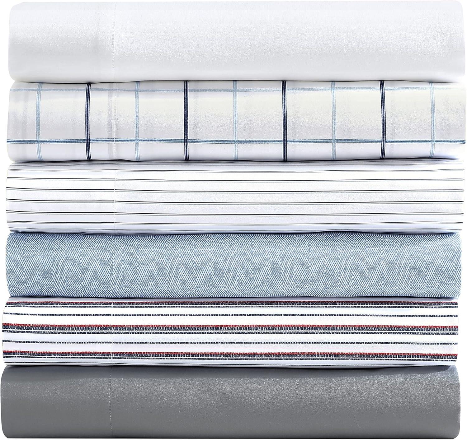 Bali Bliss Twin Deep Pocket Striped Microfiber Sheet Set