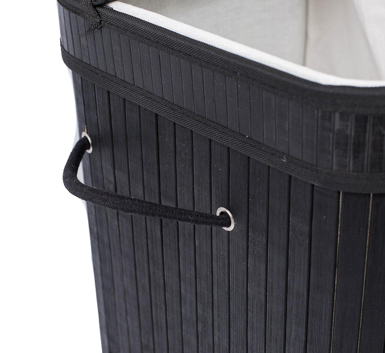BirdRock Home Bamboo Laundry Sorter with Handles