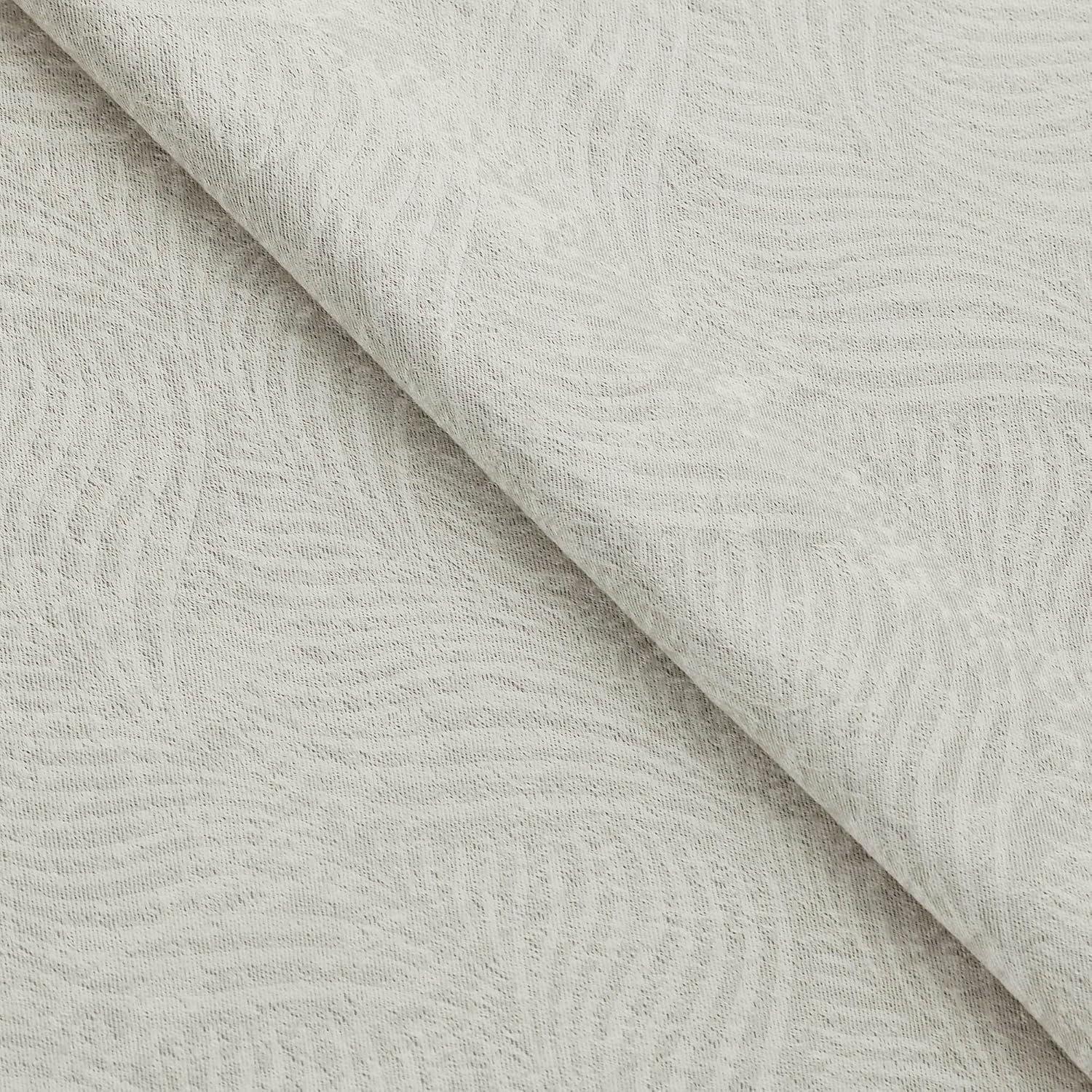 Superior Waverly Blackout Curtains, Rod Pocket, Set of 2, 26" x 63", Ivory