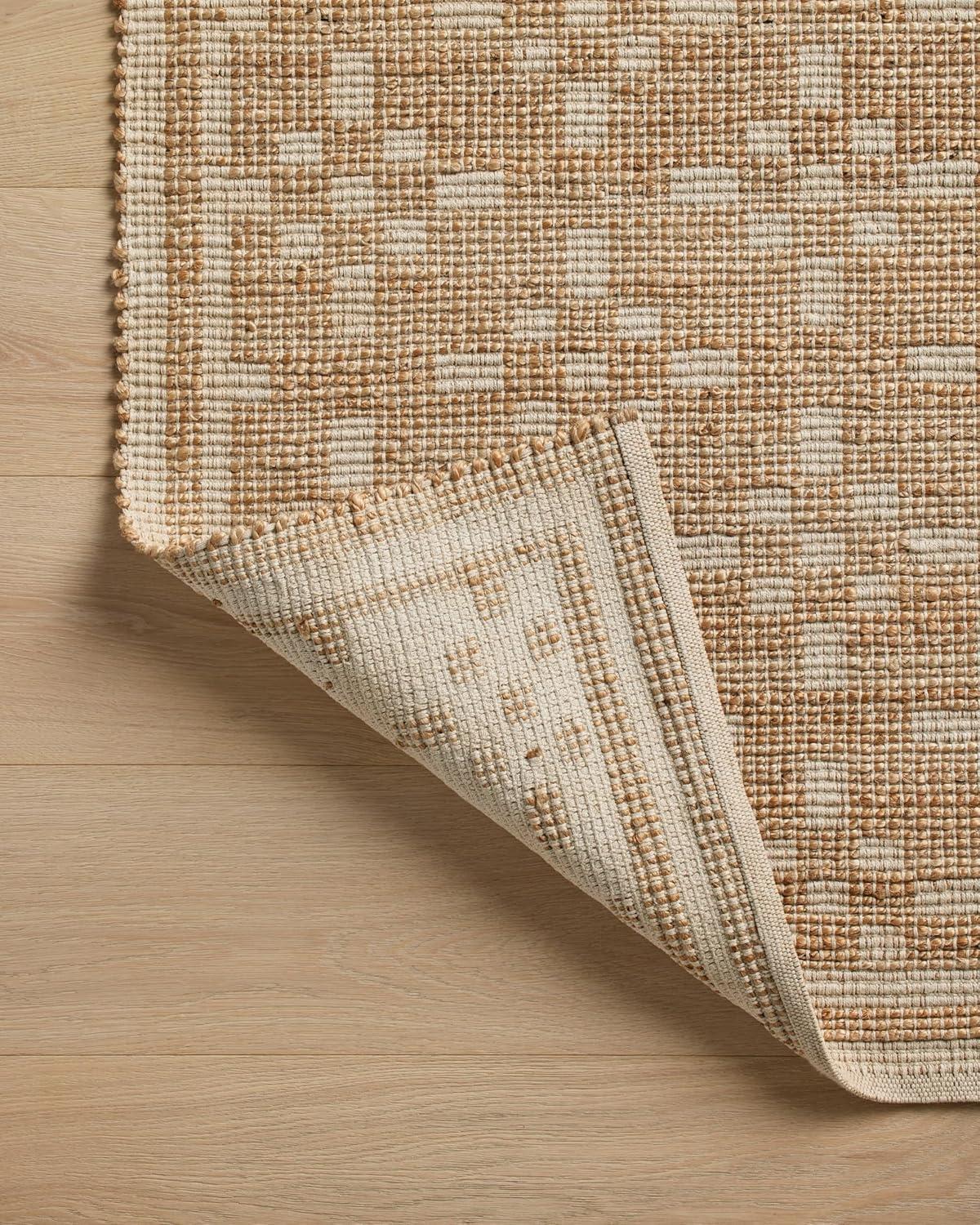 Judy II Jute-Blend Rug by Chris Loves Julia x Loloi - Natural and Ivory / 2'6" x 7'6" Runner