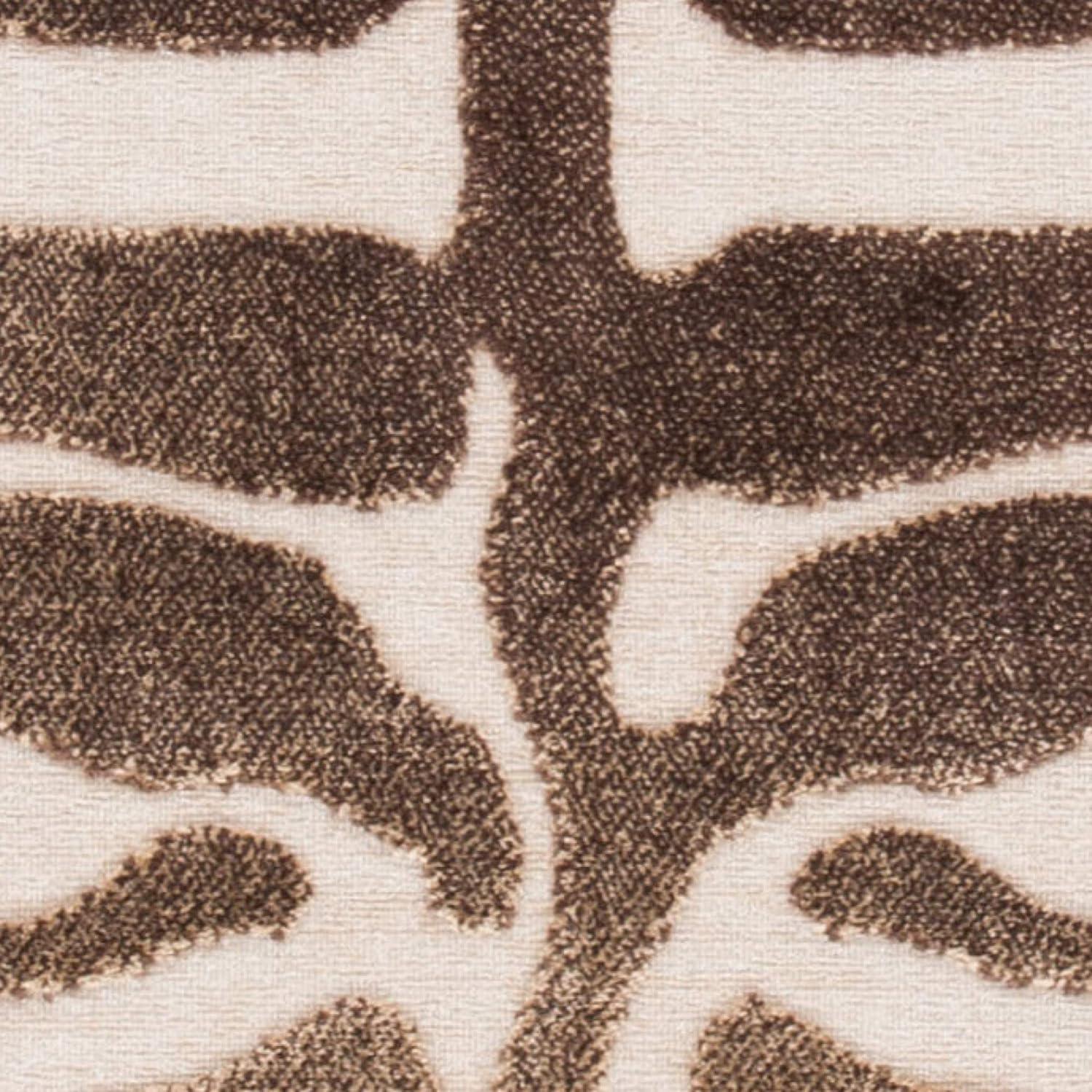 Paradise PAR83 Power Loomed Area Rug - Creme/Brown - 5'3"x7'6" - Safavieh.