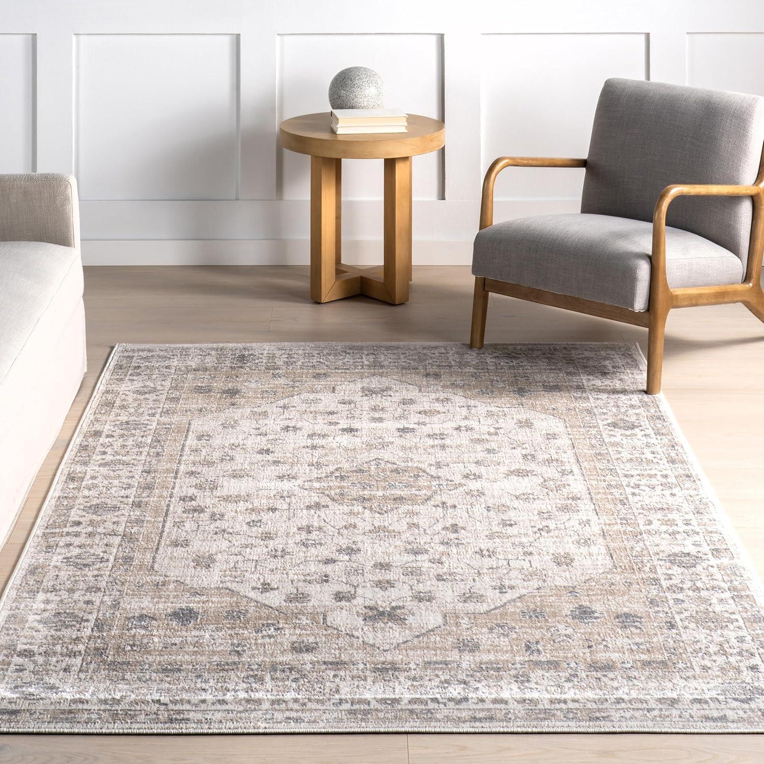 Nuloom Nesa Traditional Medallion Indoor Area Rug