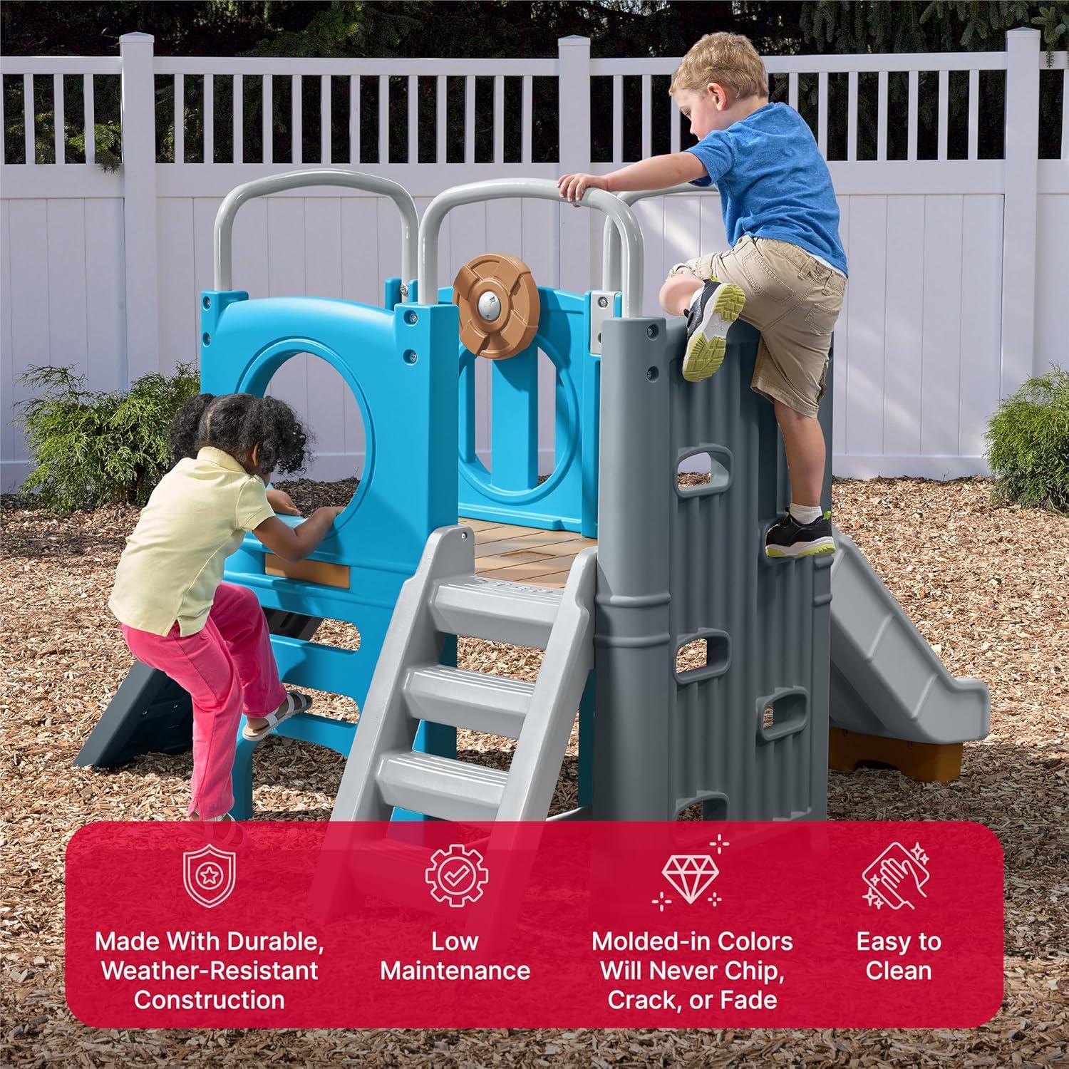 Step2 Step2 Scout & Slide Toddler Climber Outdoor Climbing Toy for Toddlers
