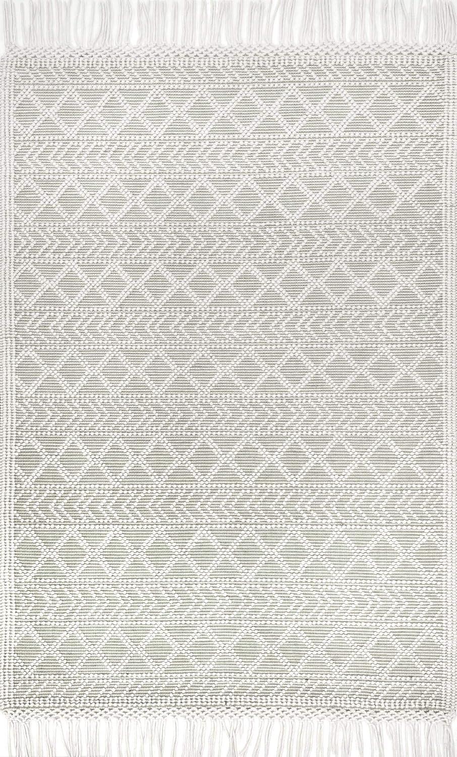 Reversible Tabatha Cream Wool Blend 4' x 6' Area Rug