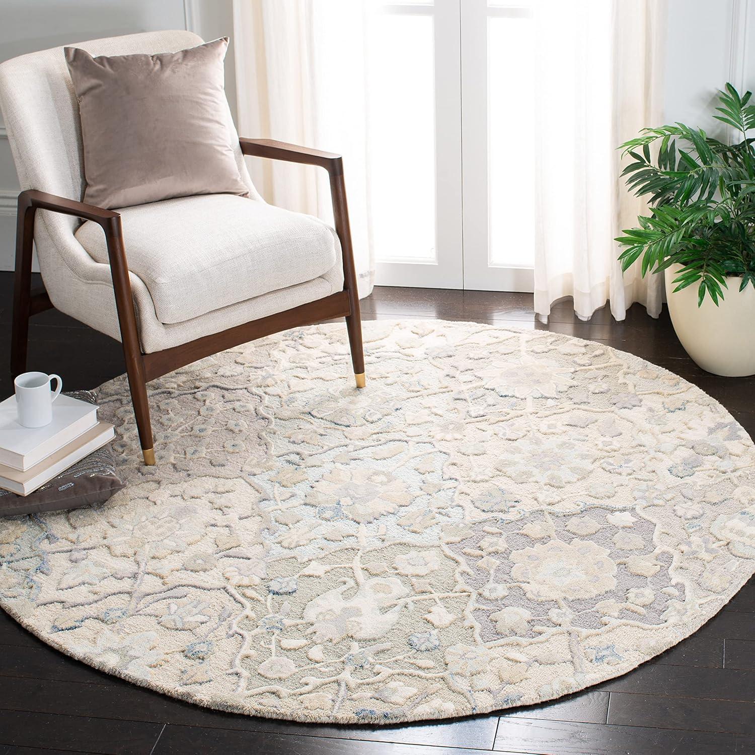 Glamour GLM622 Hand Tufted Area Rug  - Safavieh