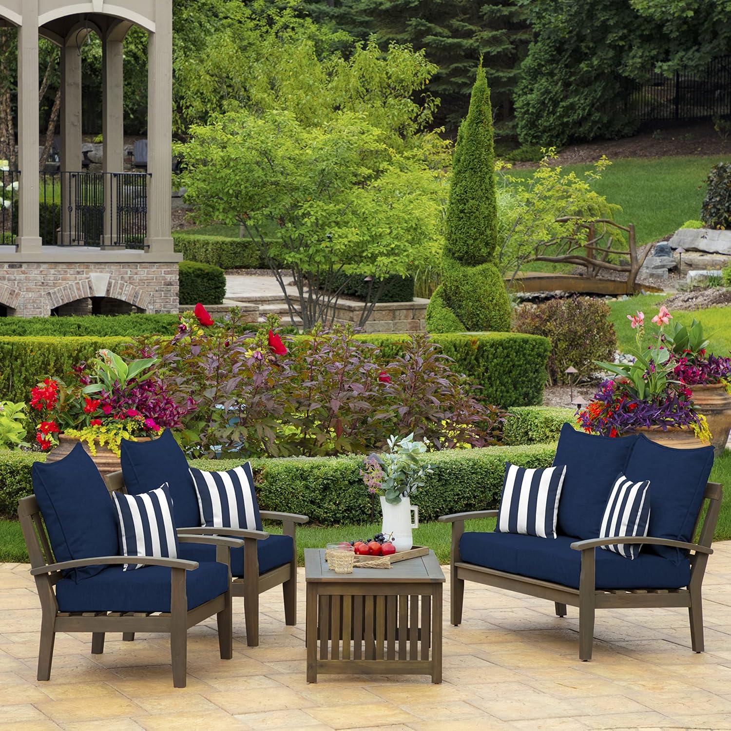 ARDEN ARDEN Outdoor Square Pillow Cover & Insert