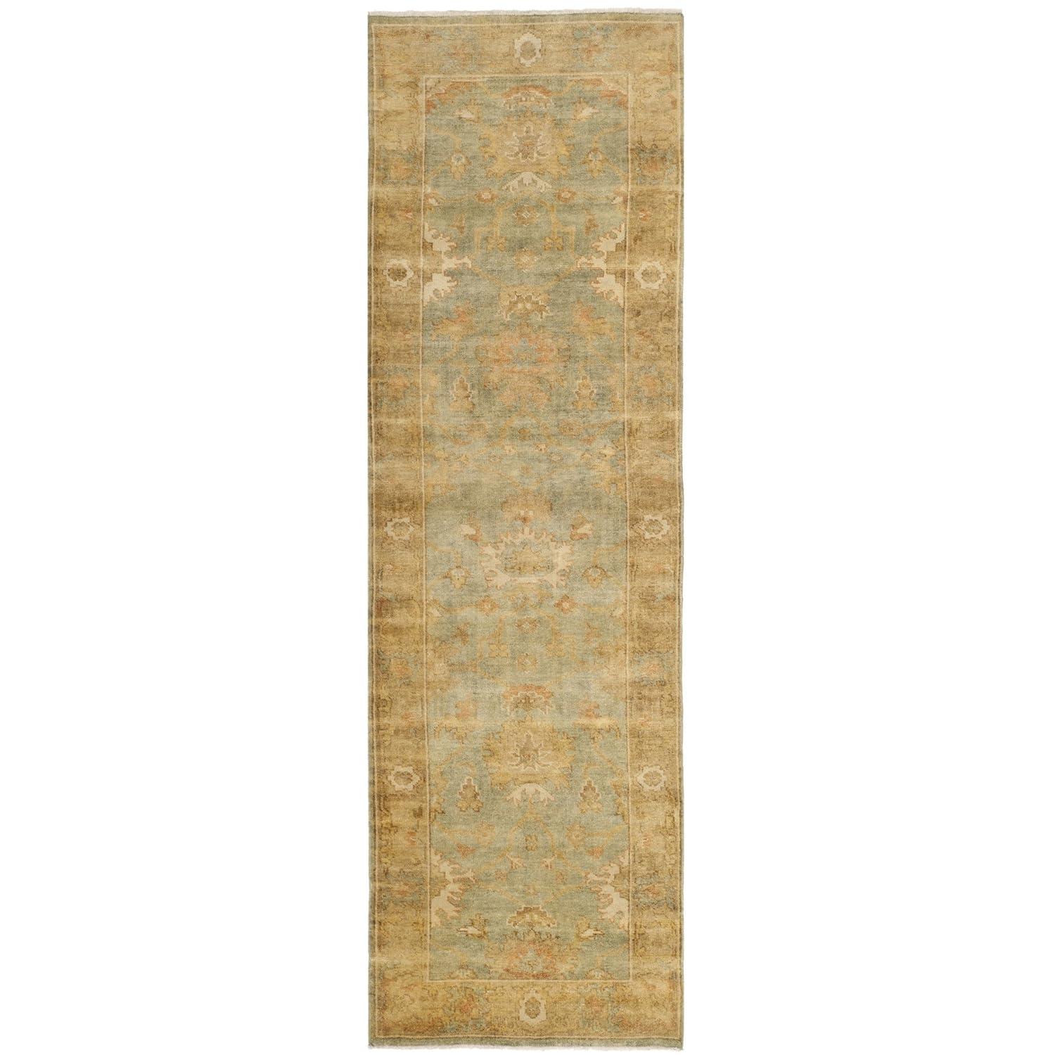Oushak Hand Knotted Wool Oriental Rug