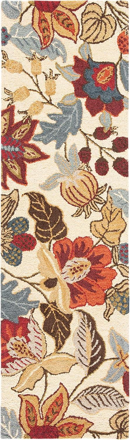 Jardin JAR952 Hand Tufted Area Rug - Beige/Multi - 3'x5' - Safavieh.