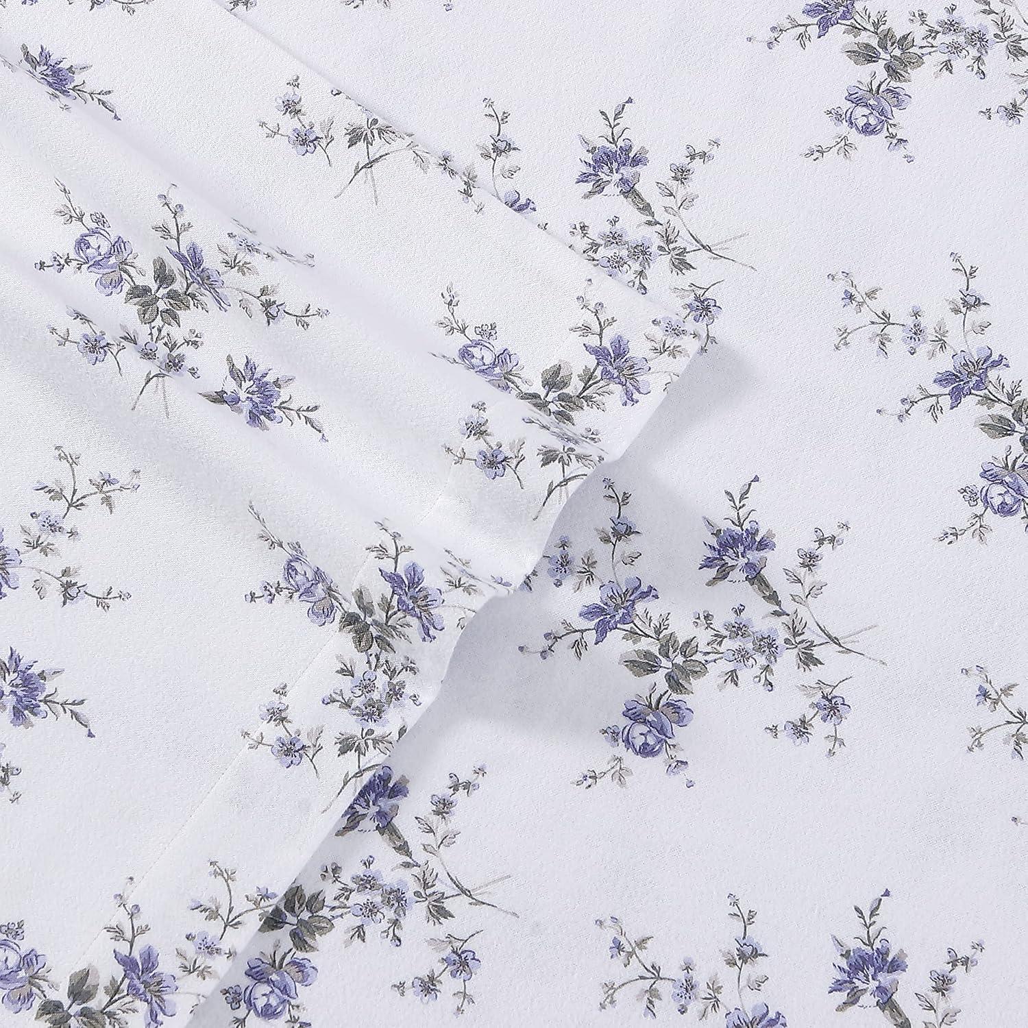 Laura Ashley Laura Ashley Cotton Flannel Cozy Sheet Sets
