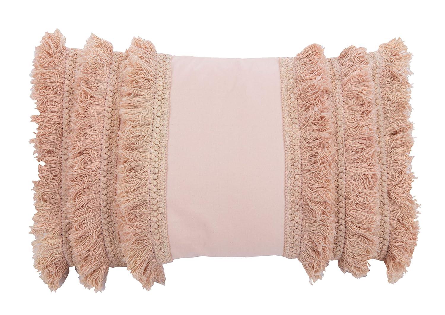 Safavieh Fringed Cotton Throw Pillow
