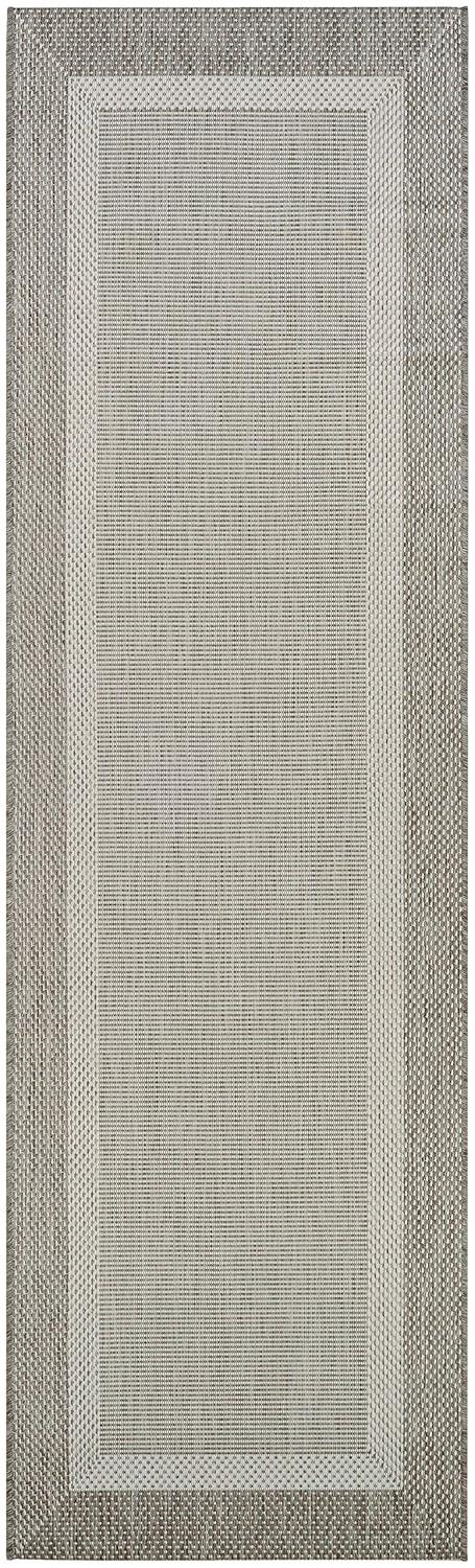Couristan Saniya Flatwoven Champagne Taupe Indoor Outdoor Area Rug