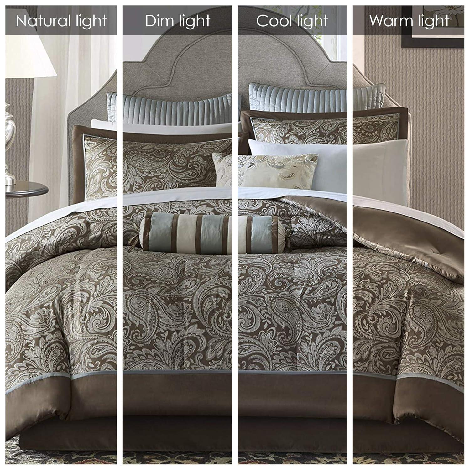 Madison Park Aubrey Paisley Jacquard Duvet Cover Set
