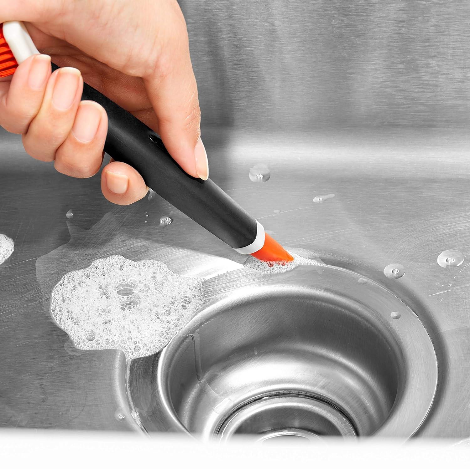 OXO GG DEEP CLEAN BRUSH SET - ORANGE