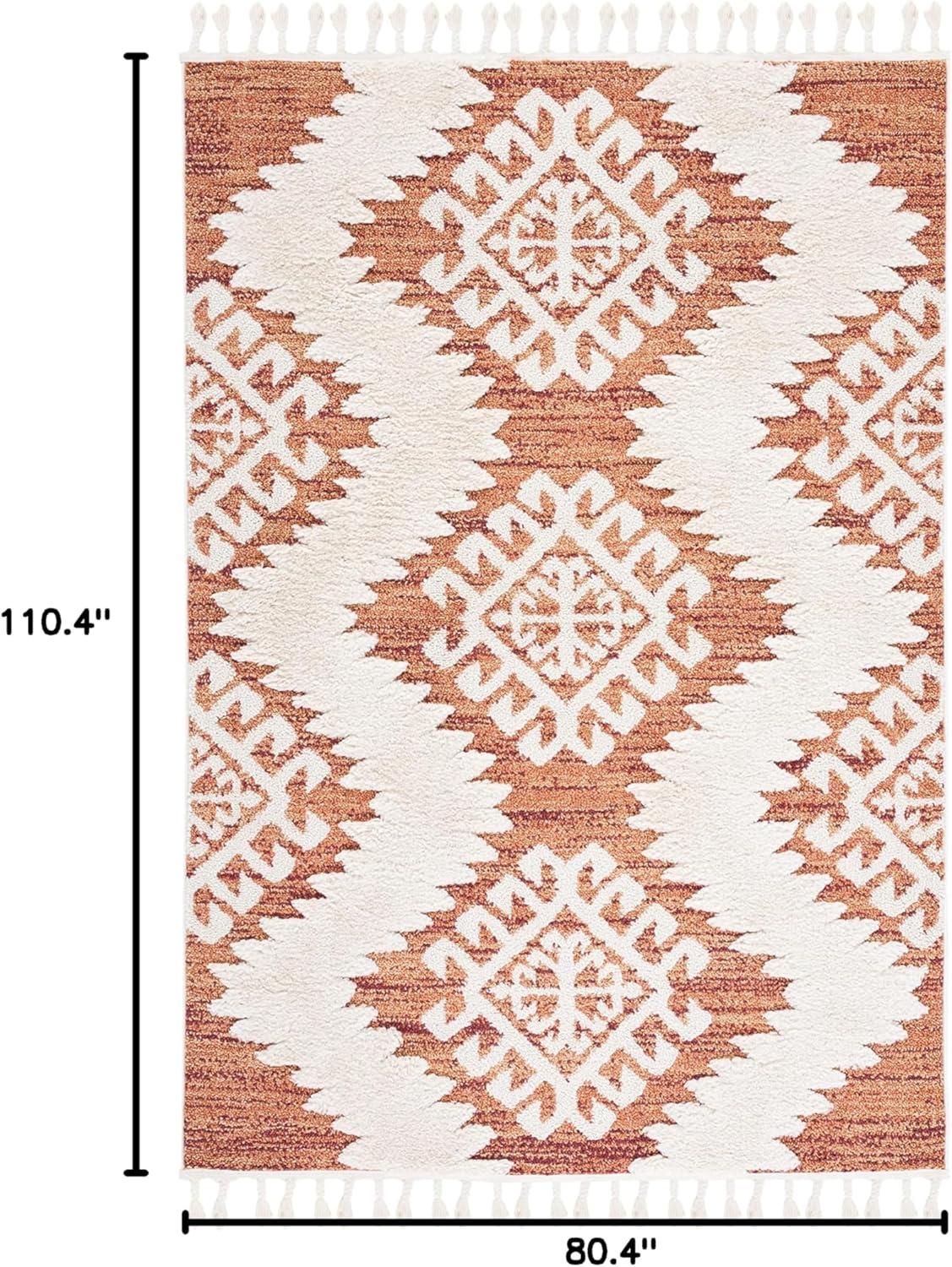 Moroccan Tassel Shag MTS652 Power Loomed Indoor Rug - Safavieh