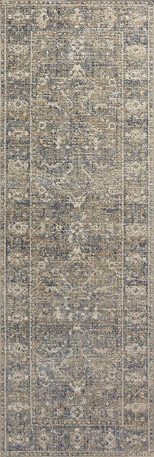 Rosemarie Rug by Chris Loves Julia x Loloi - Sand and Lagoon / 2'7" x 4'