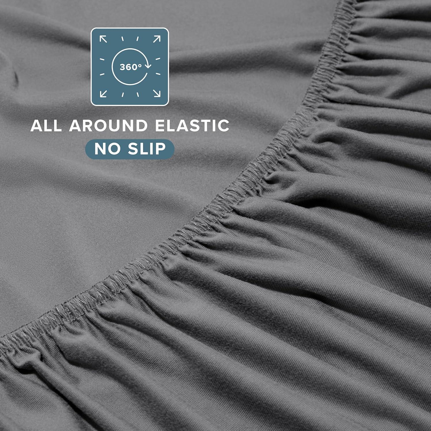 Bare Home Microfiber Stretch Sheet Set