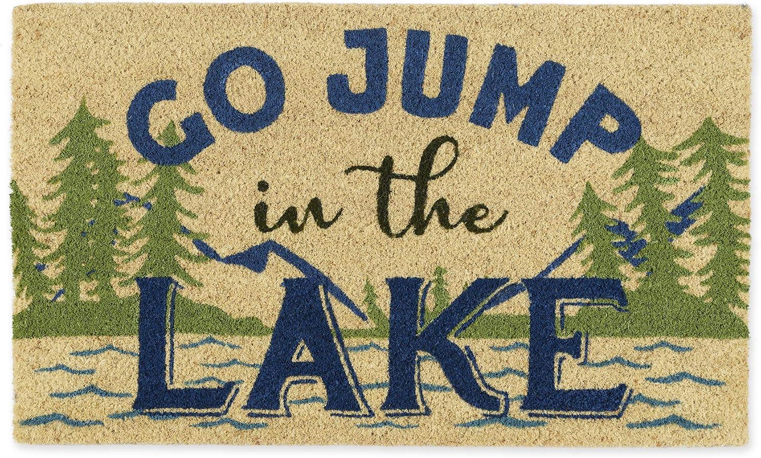 Design Imports  Jump In The Lake Doormat